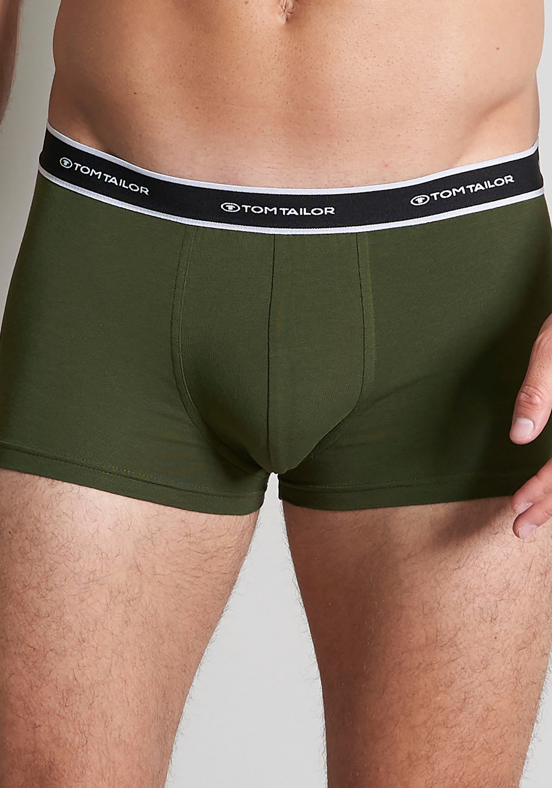 TOM TAILOR Boxershorts »Kentucky«, (Packung, 2 St.), mit komfortabler Passform