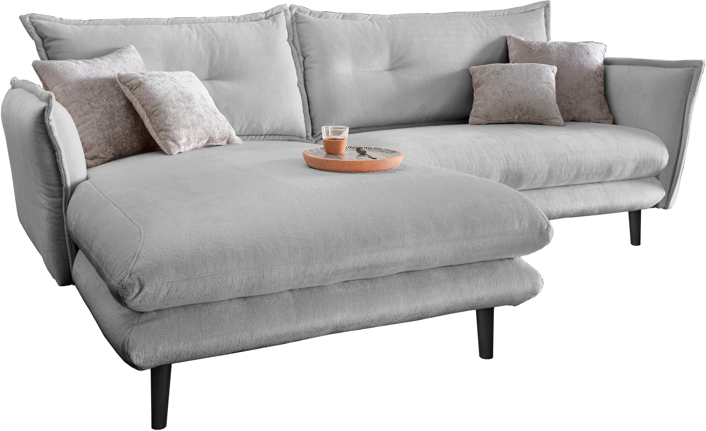INOSIGN Ecksofa »Lazio modernes Design, bequem, schmale Armlehnen, OTTOs Ch günstig online kaufen
