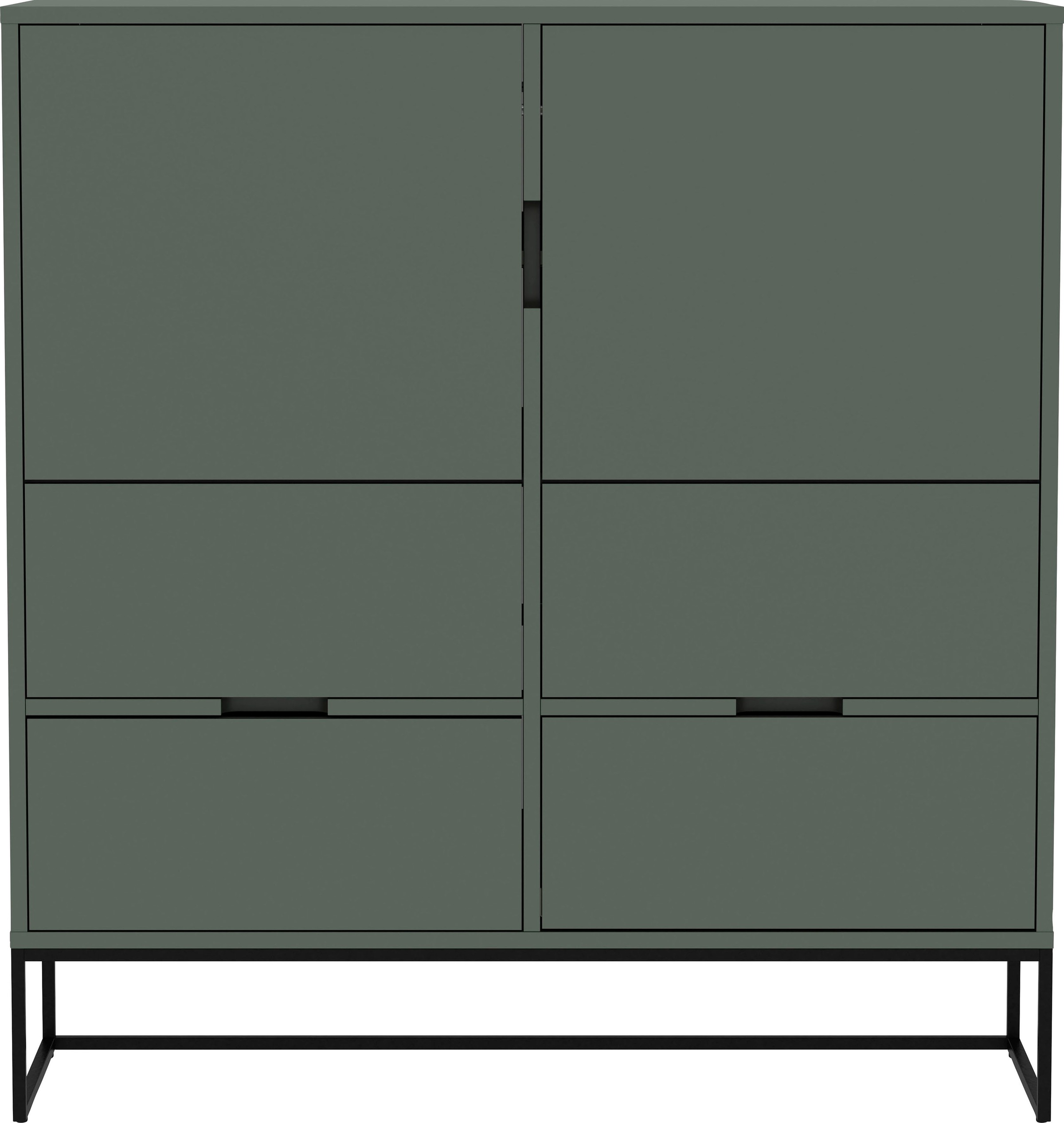 Tenzo Highboard »LIPP«, mit 2 Türen und 4 Schubladen, Design von Tenzo  Design studio im Online-Shop bestellen