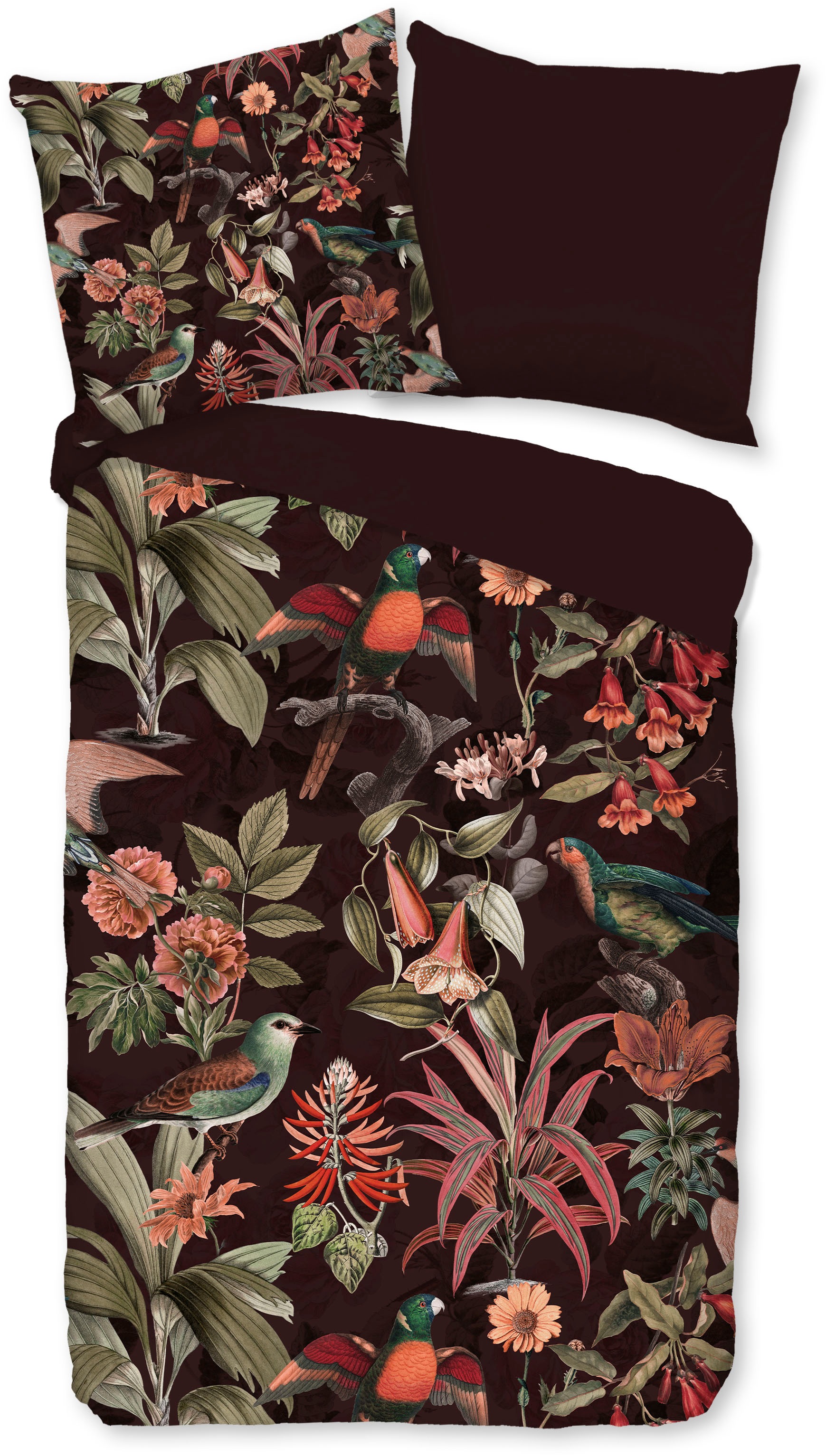 PURE luxury collection Wendebettwäsche »Elmira« 3 Stk. tlg. Mikrofaser, Pfl günstig online kaufen