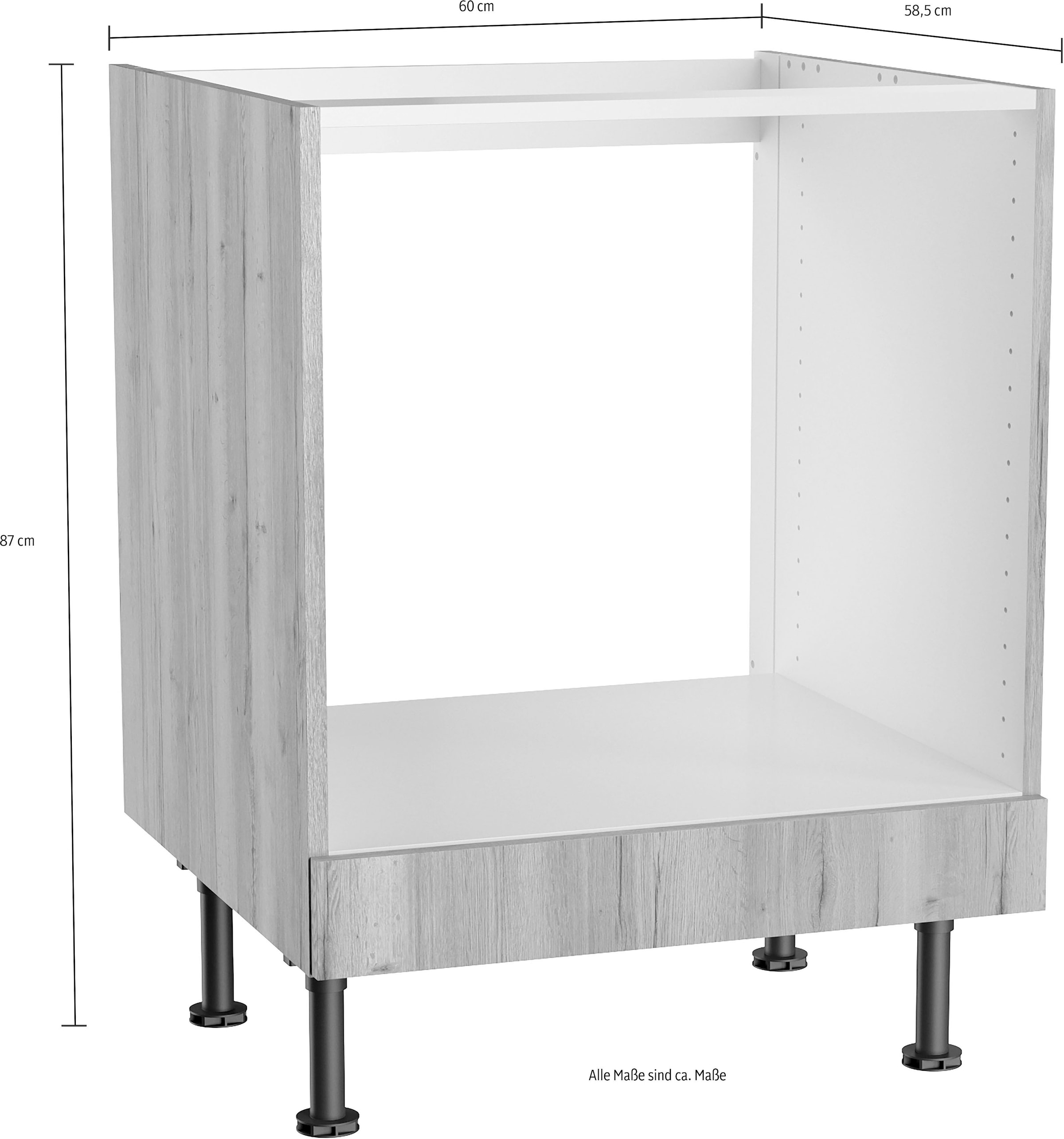 OPTIFIT Herdumbauschrank »Klara«, Breite 60 cm