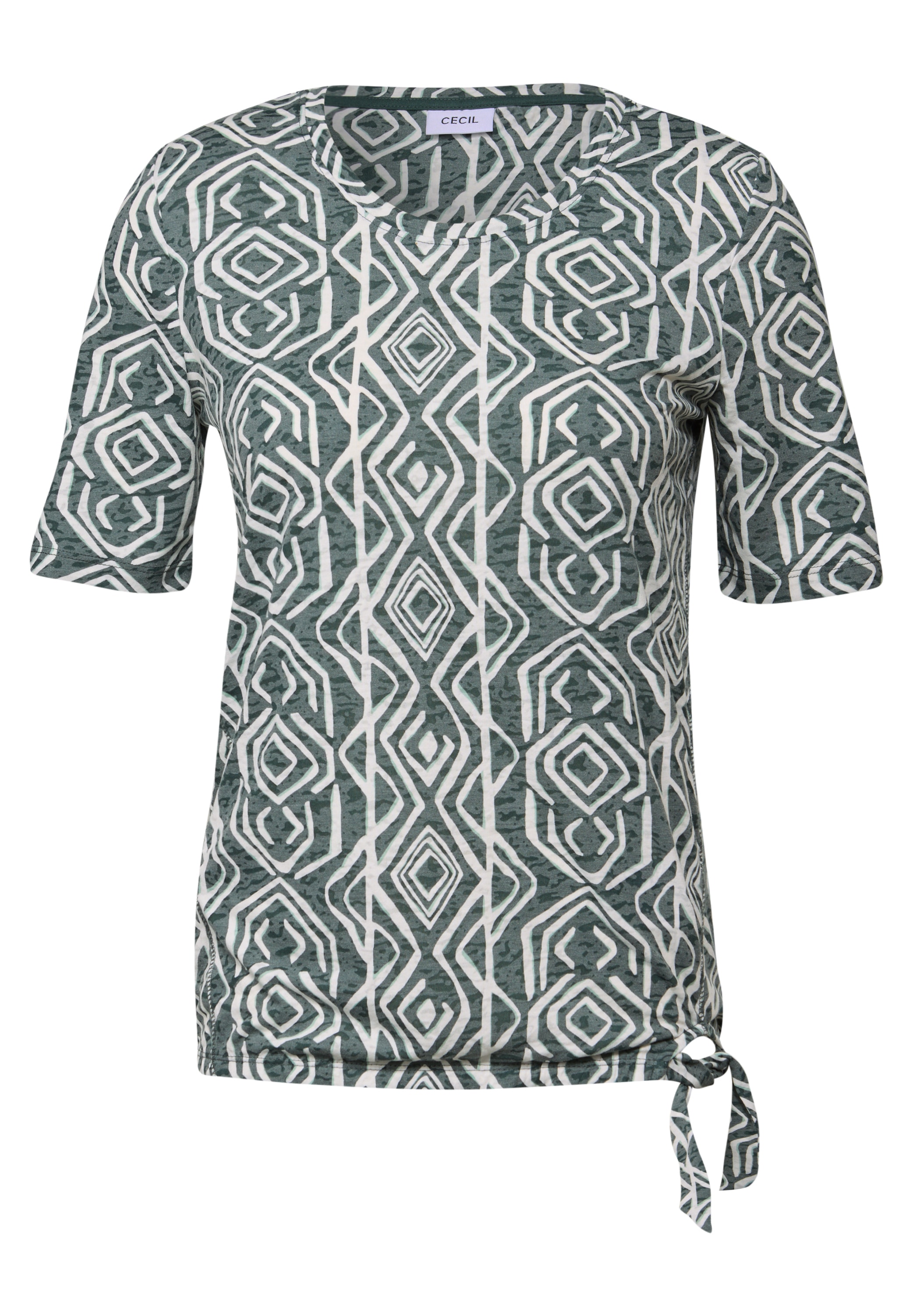 Cecil T-Shirt, in Ausbrenner-Optik