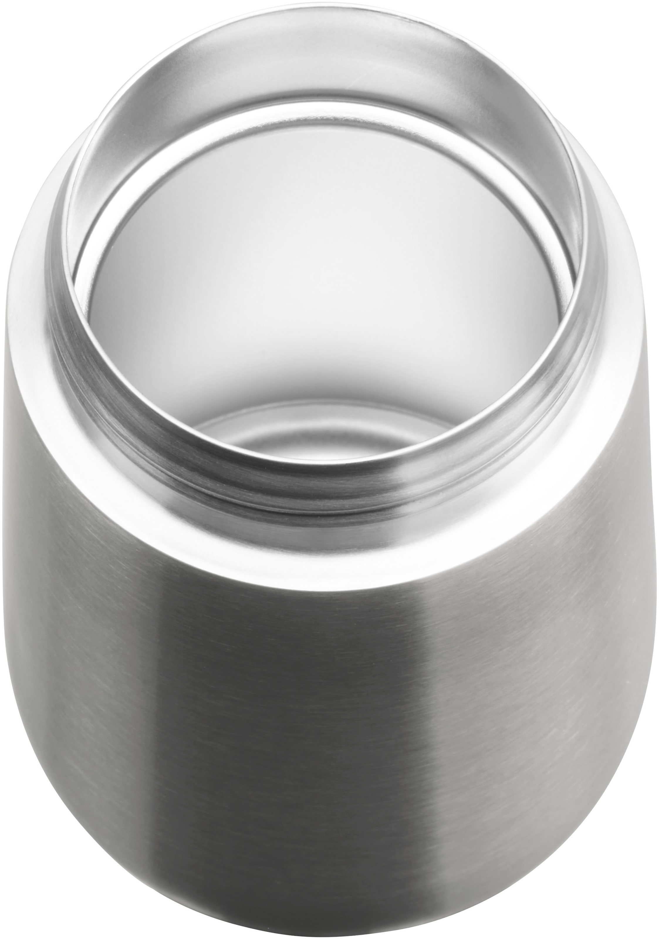 WMF Thermobecher »Impulse Travel Mug«, (1 tlg.), doppelwandiger Edelstahl, geringe Höhe, 360°-Trinköffnung