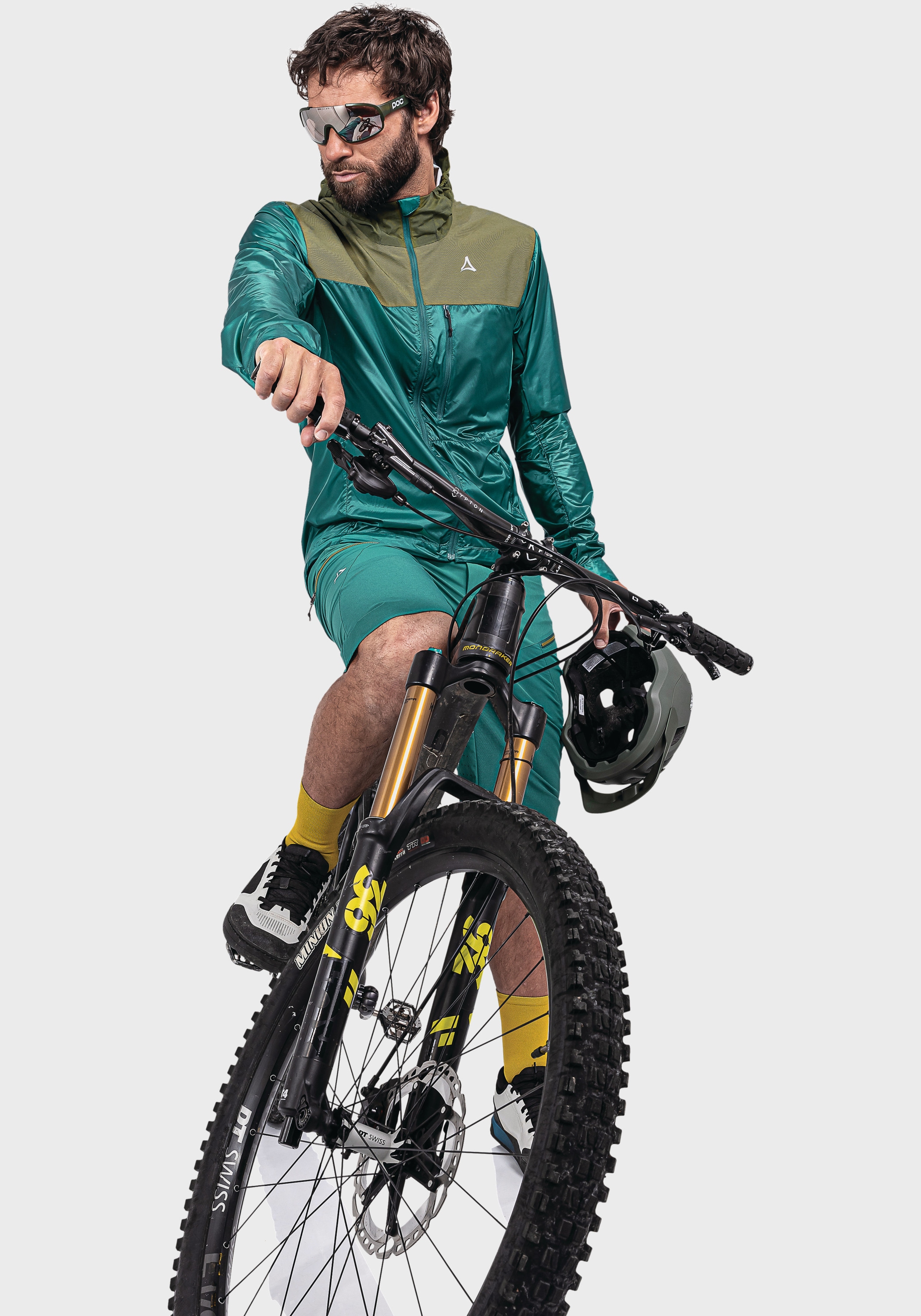 Schöffel Outdoorjacke »Hybrid Jkt Flow Trail M«, mit Kapuze
