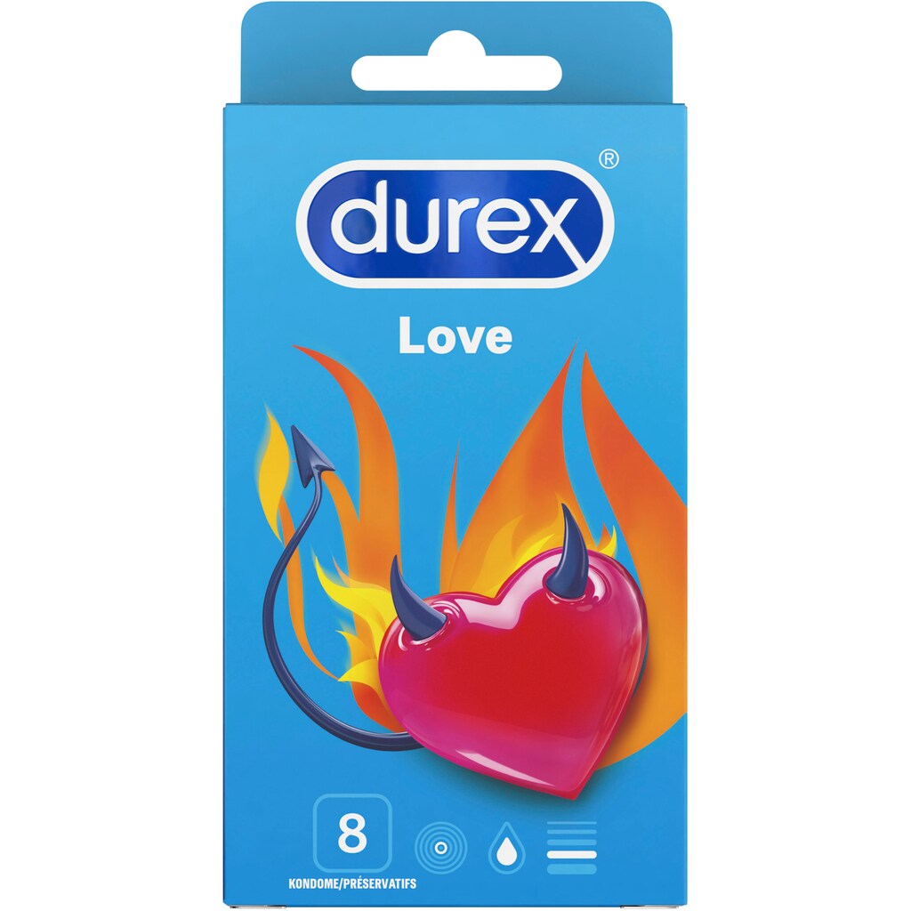 durex Kondome »Love«, (Packung, 8 St.)