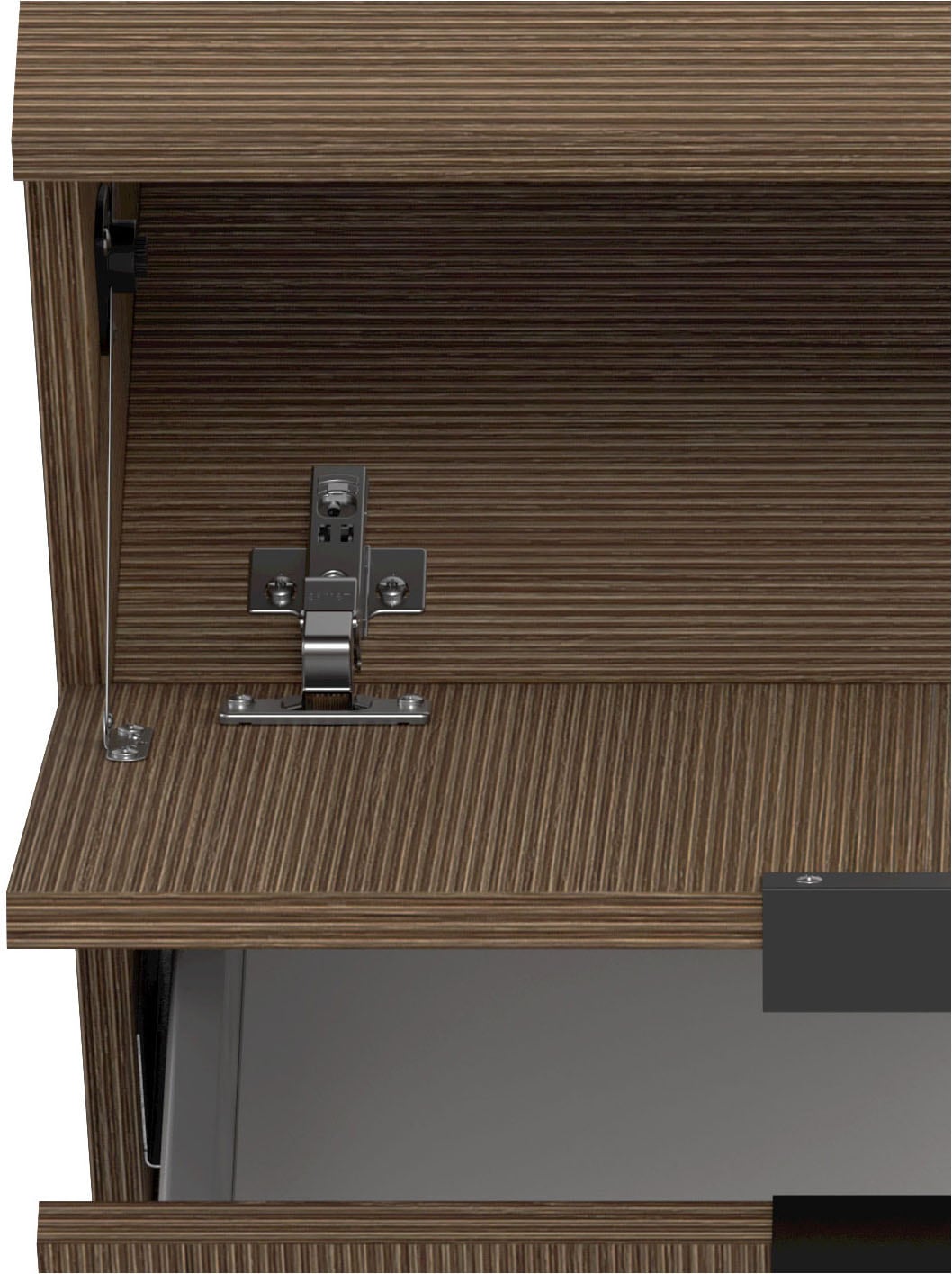 welltime Waschbeckenunterschrank »Lecce« Welltime, Breite 60 cm, gedämpfte Scharniere und Softclose-Funktion