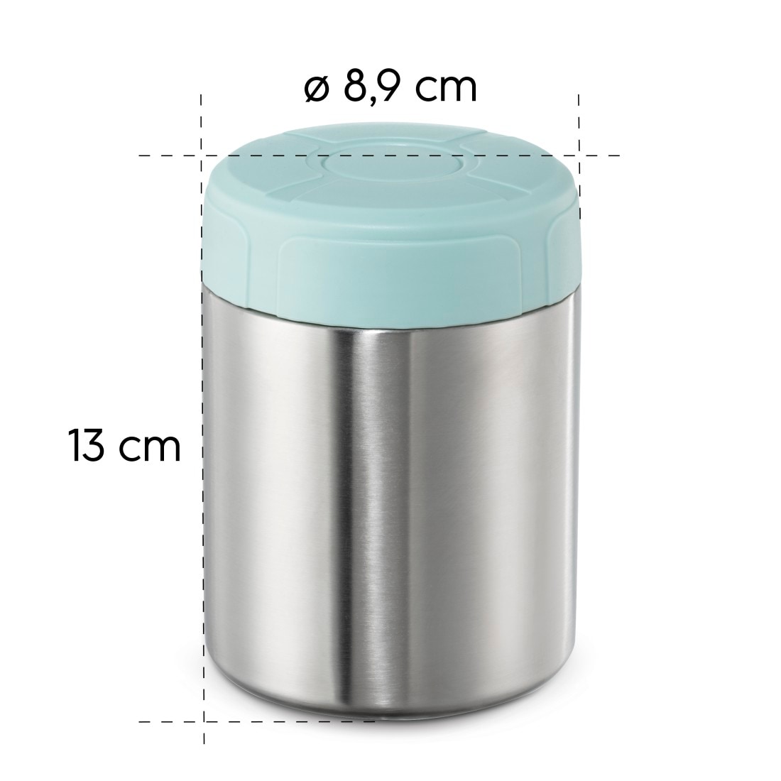 Xavax Thermobehälter »Thermobecher Suppenbehälter 500 ml (auslaufsicher, doppelwandig)«, (2 tlg.), Mehrweg, leichtgewicht To-Go-Becher