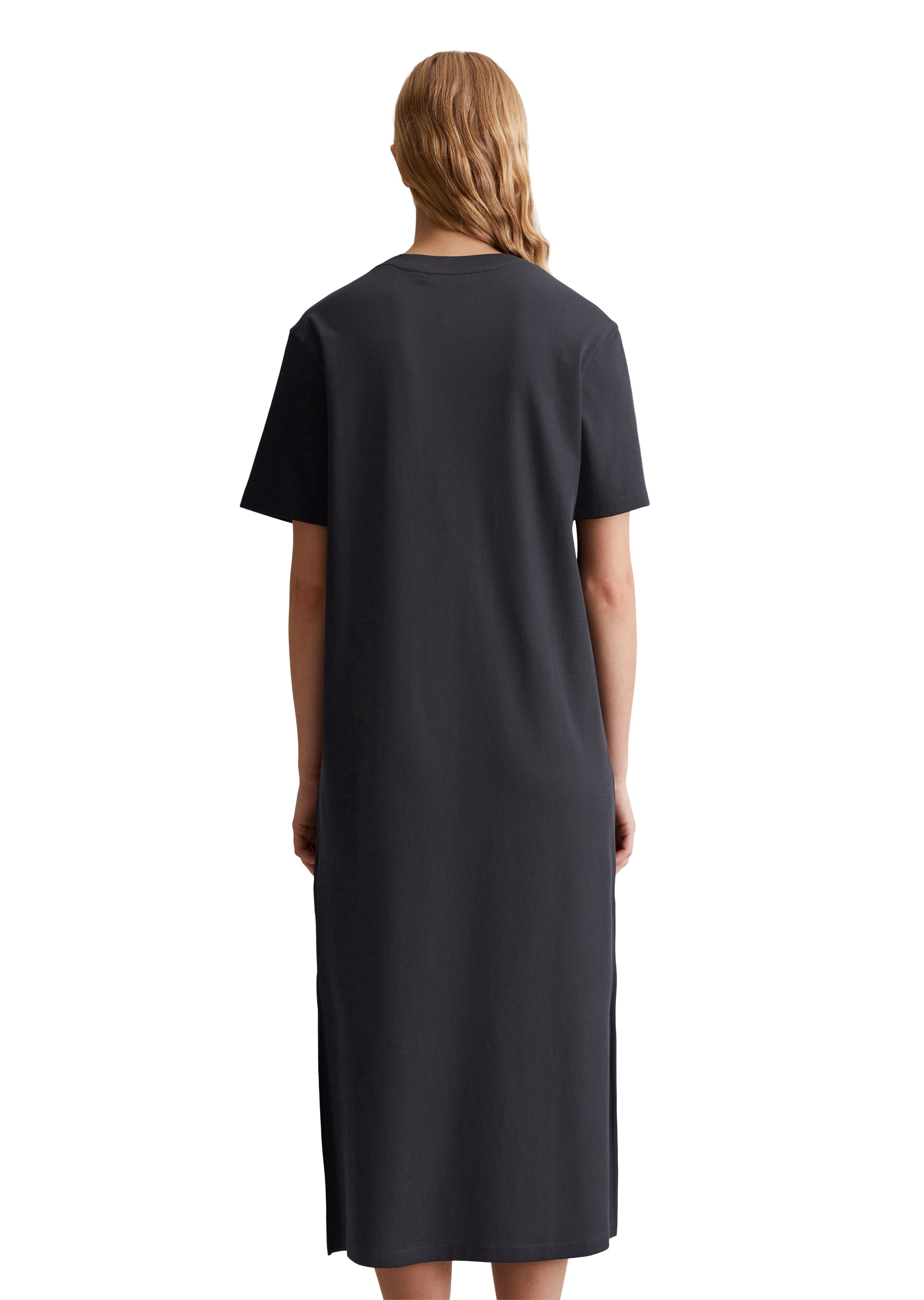 Marc O'Polo DENIM Jerseykleid, mit Seitenschlitzen, locker geschnitten