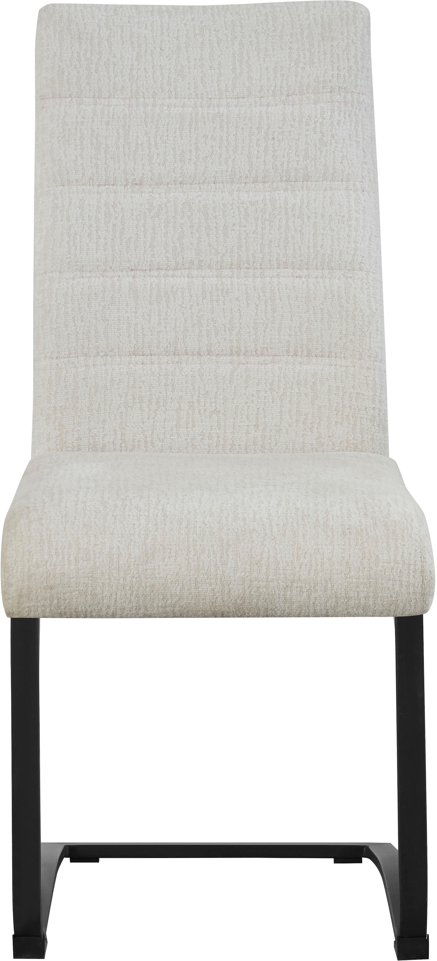 Home affaire Esszimmerstuhl »PICTOU, 2er Set, mit Metallgestell in matt schwarz« (Set) 2 Stk.in verschiedenen Farben, Belsatbarkeit pro Stuhl 120 kg