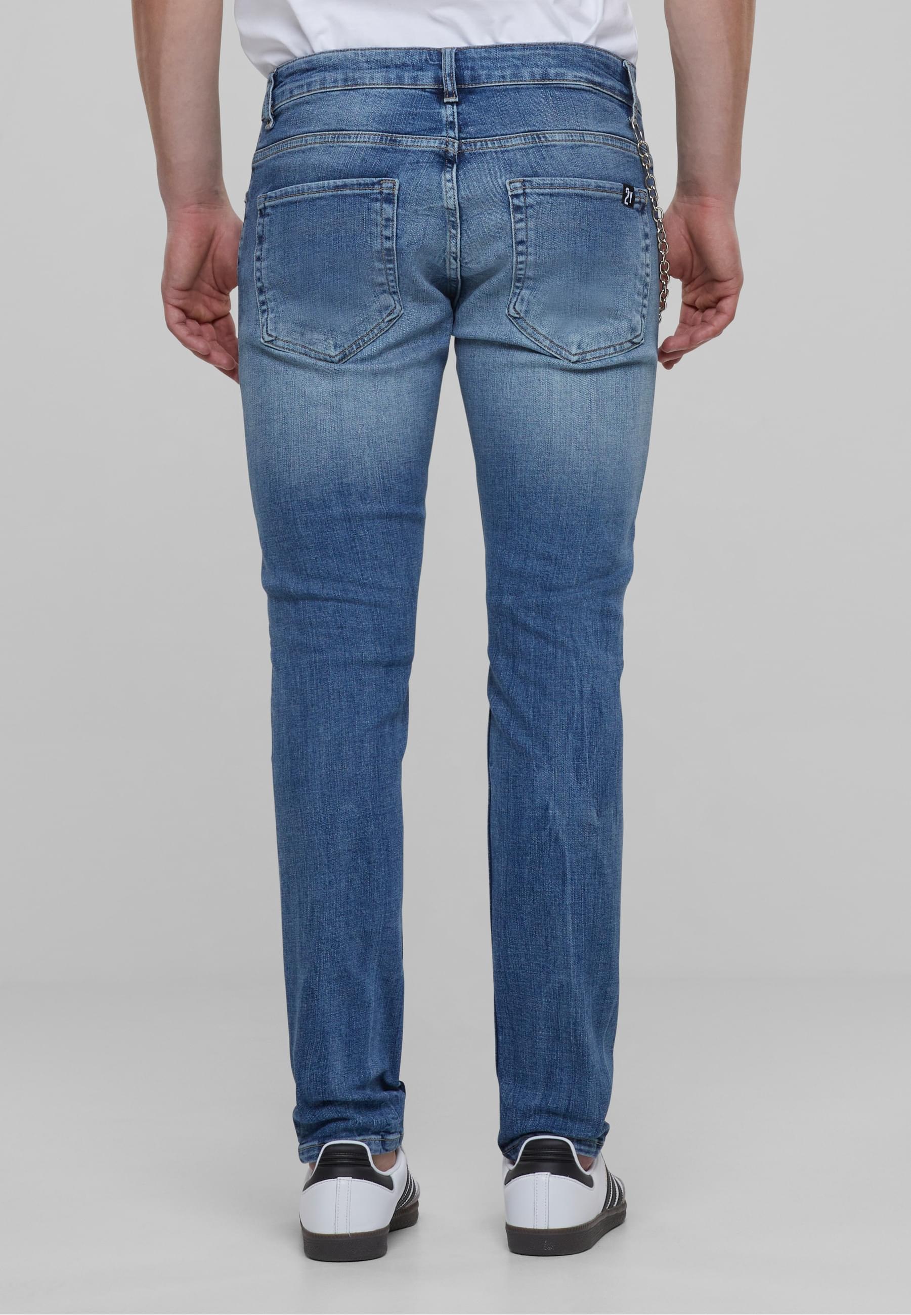 2Y Studios Bequeme Jeans »2Y Studios Herren 2Y Skinny Fit Destroyed Jeans«