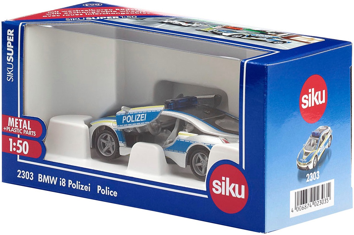 Siku Spielzeug-Polizei »SIKU Super, BMW i8 Polizei (2303)«