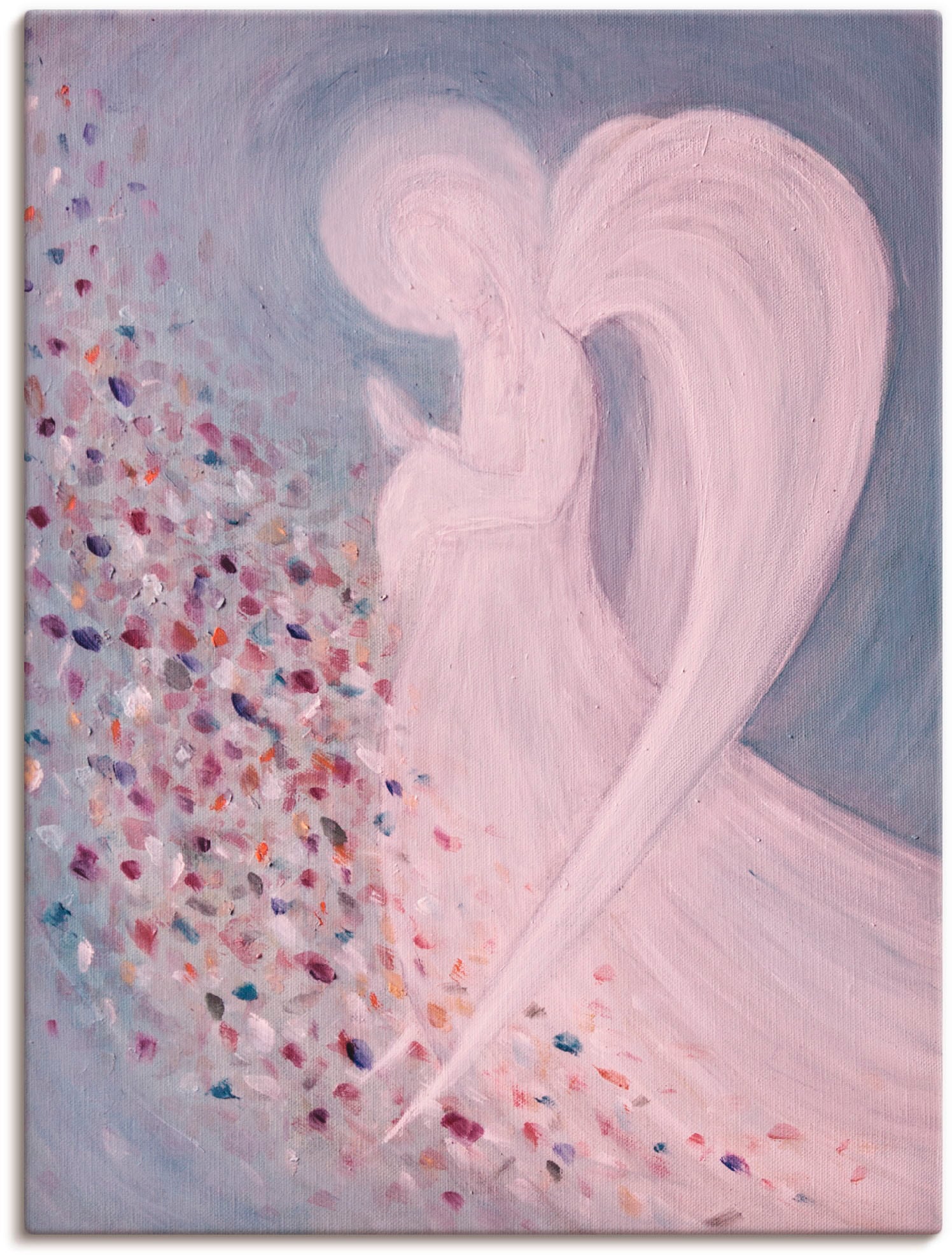 Artland Wandbild »Engelbild III« Religion 1 Stk. tlg. als Leinwandbild, Pos günstig online kaufen