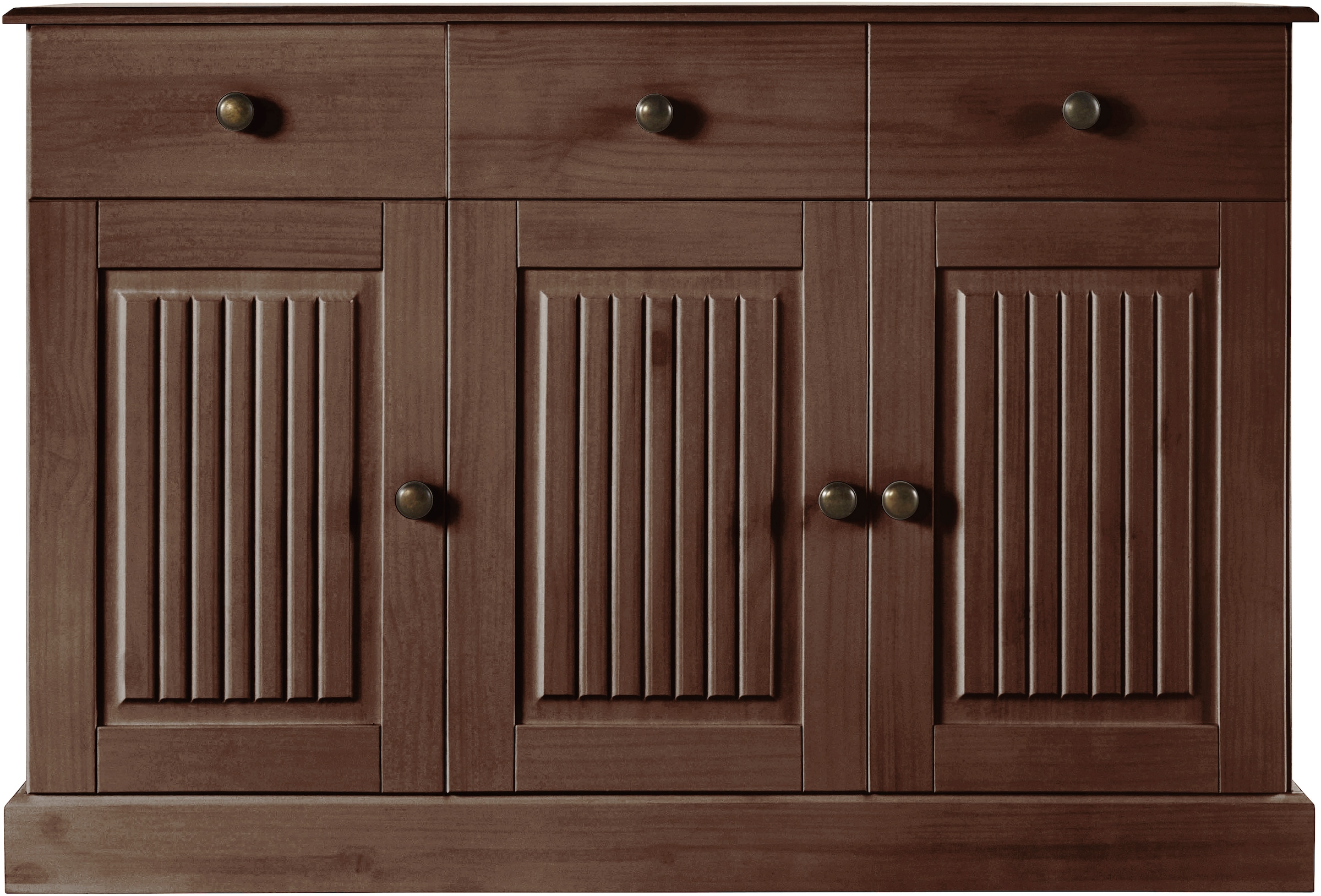 Home affaire Sideboard »Liotta«, Kommode mit 2 Schubkästen u. 2 verstellbare Einlegeböden
