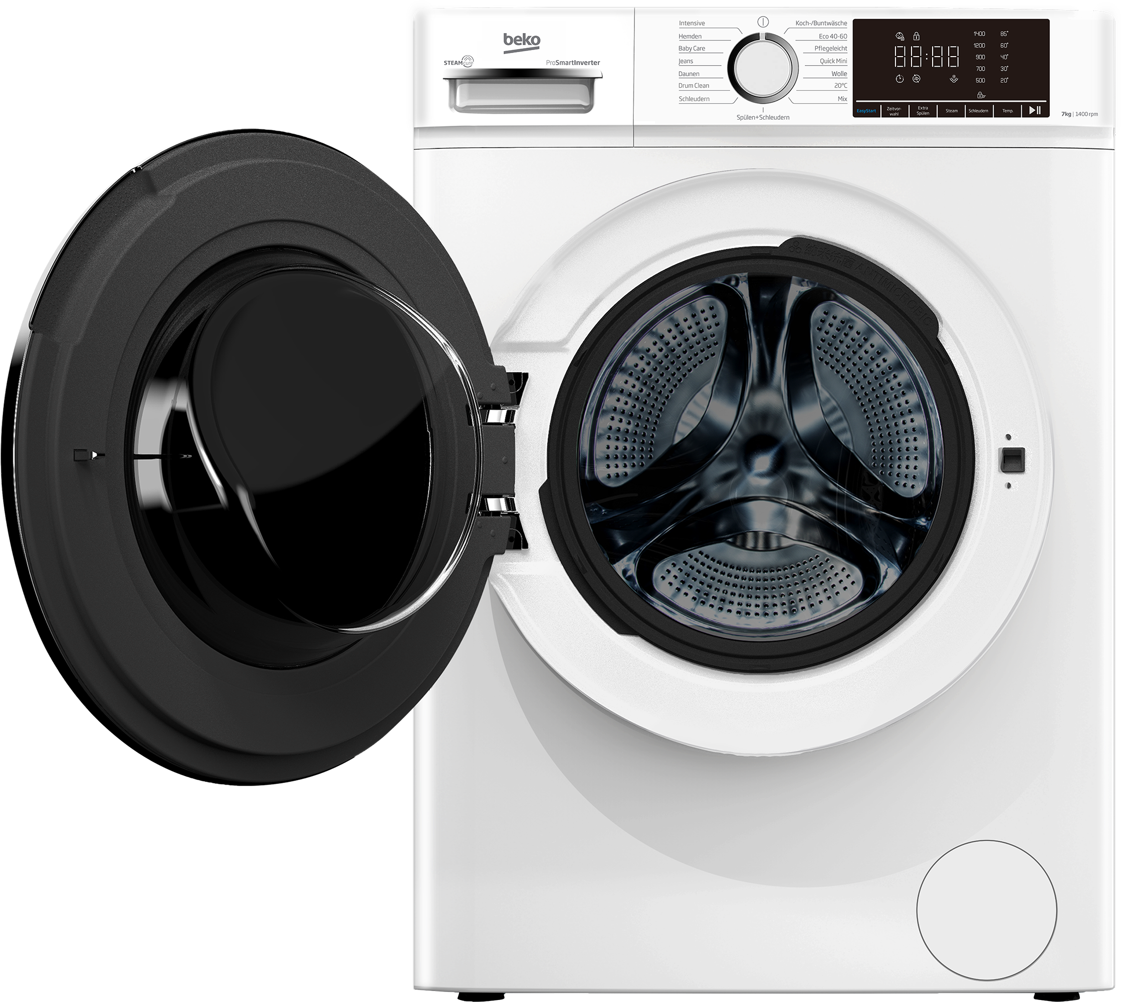 BEKO Waschmaschine »BM3WFOE741PSA« 7 kg 1400 U/min