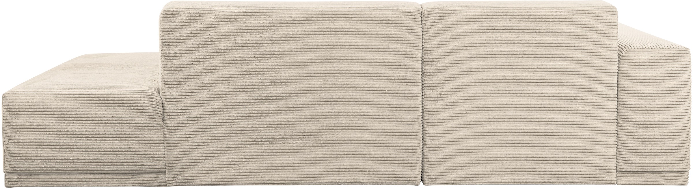 WERK2 Ecksofa »Apollo 264 x 188 cm, bequem, Japandi Design, Cord, viel Platz« Cord, L-Form