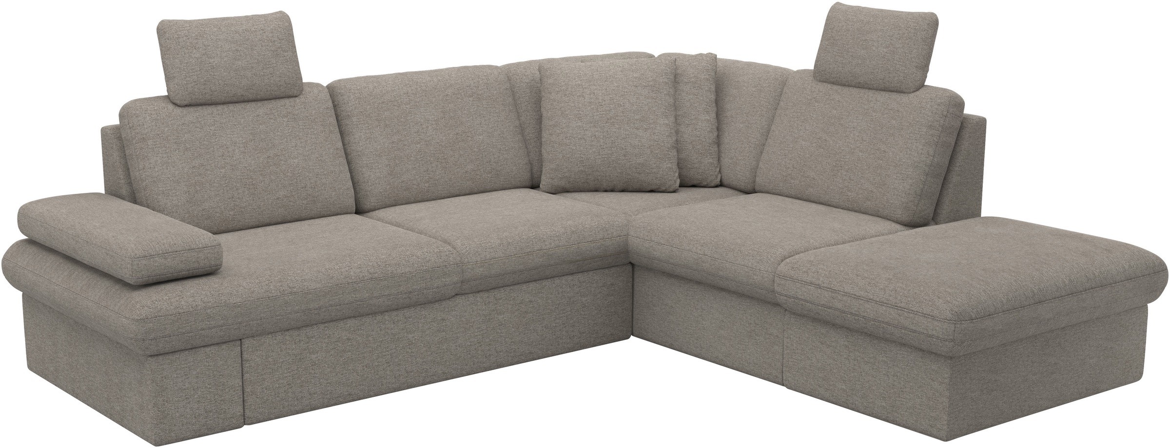 sit&more Ecksofa »Moreno«, mit Armteilverstellung,wahlweise mit Bettfunktion