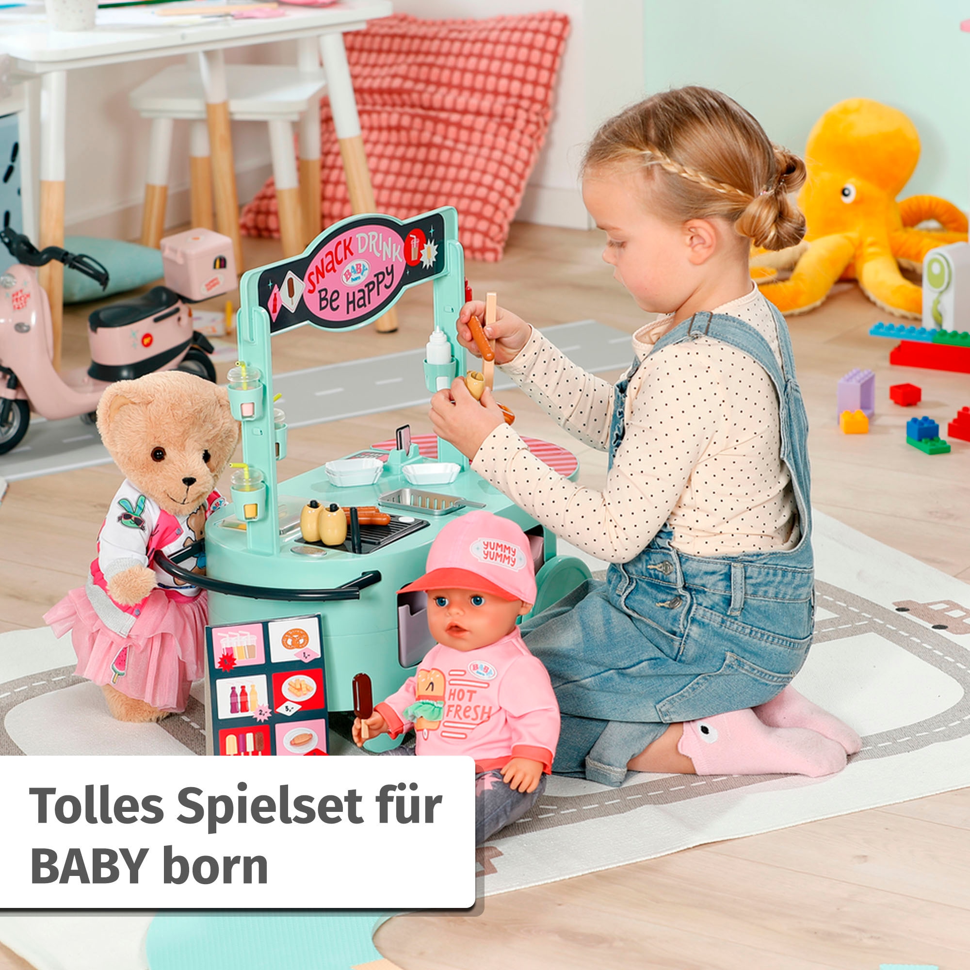 Baby Born Puppentisch »Snack Shop«, mit Soundeffekt