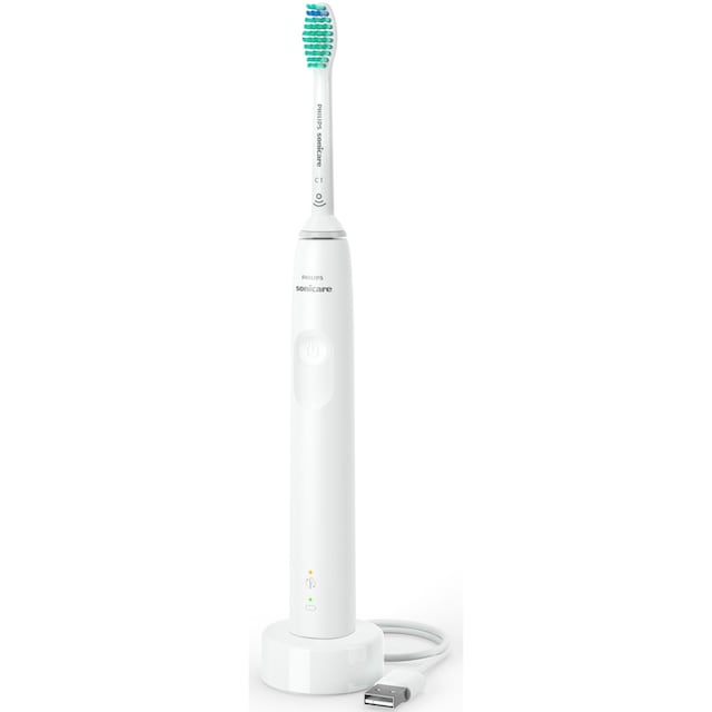 Zahnbürste HX3673«, 3100 mit St. Aufsteckbürsten, Philips bestellen 1 und Elektrische Schalltechnologie, »Series 4-Quadranten-Timer 2-Minuten-Timer Sonicare