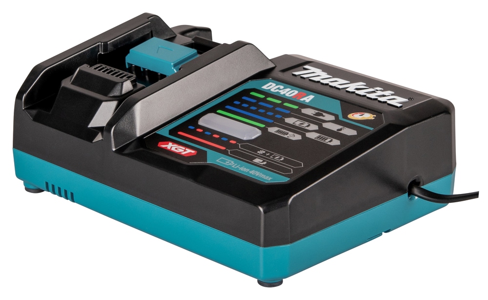 Makita Akku-Gebläse »»AS001GA102««, (2 St., XPT - Extreme Protection Technology, 40V max.), Inkl. Akku BL4020 und Schnellladegerät DC40RA