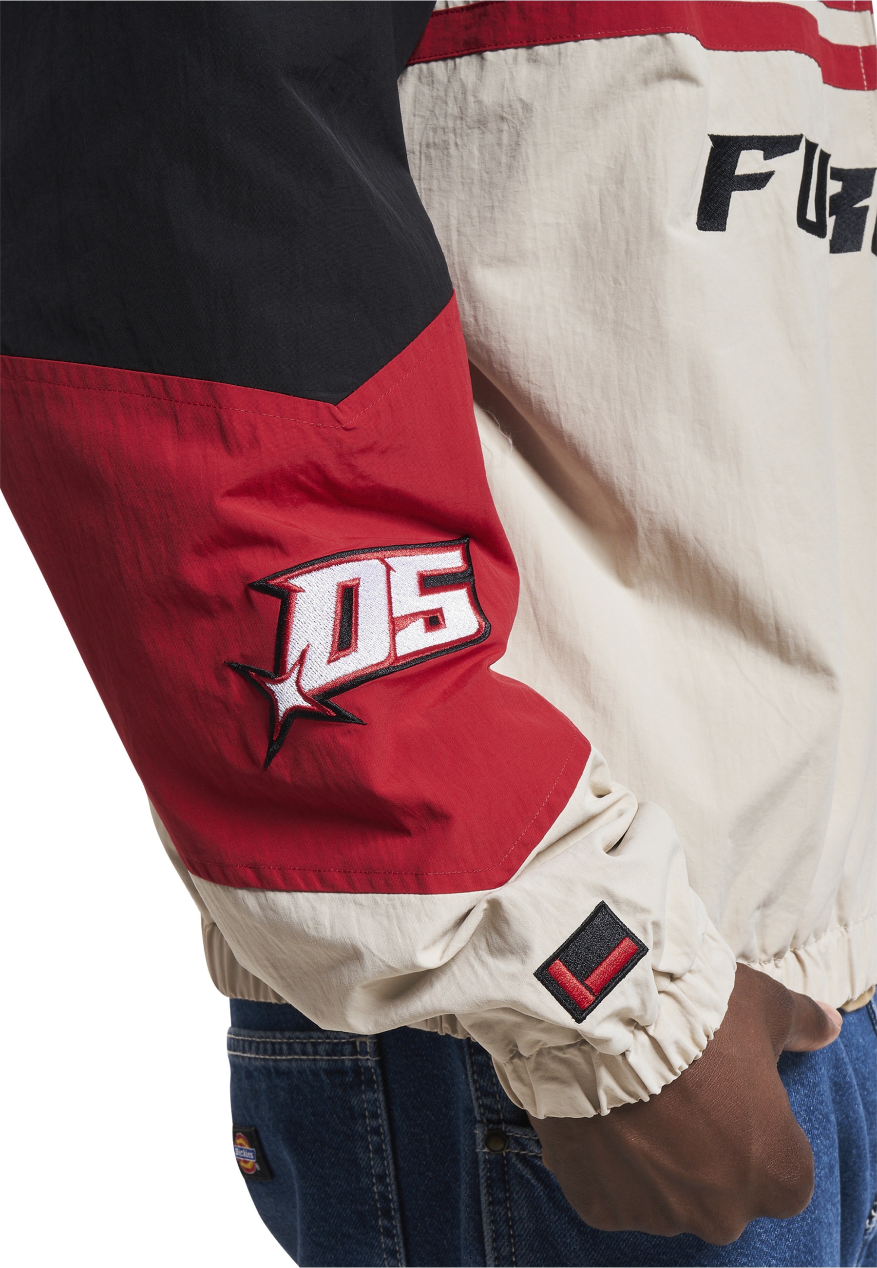 Fubu Trainingsjacke »Fubu Herren FM233-003-2 FUBU Corporate Track Jacket« 1 Stk. tlg. ohne Kapuze