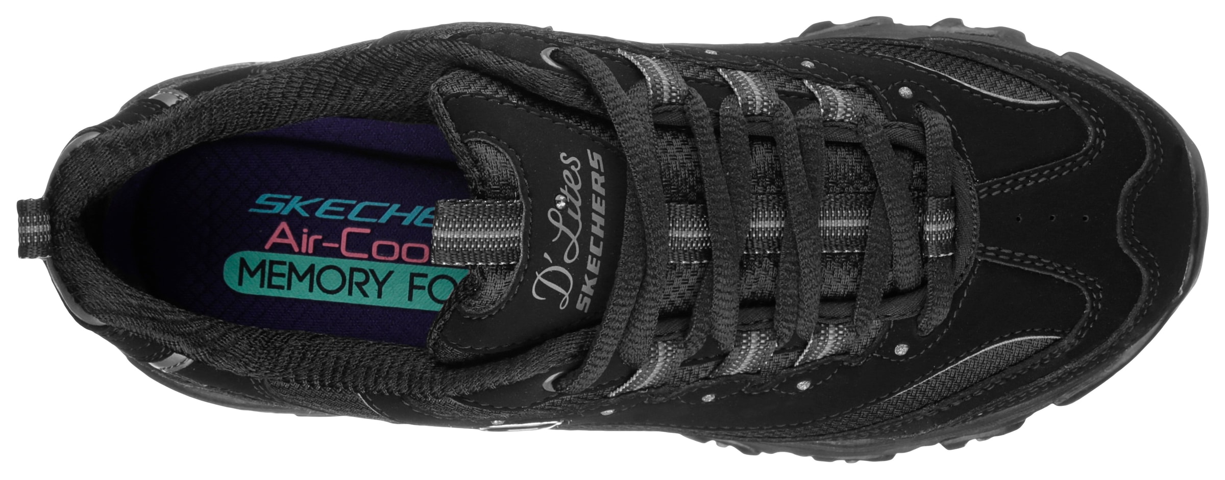 Skechers Sneaker »D´Lites - Biggest Fan«, Freizeitschuh, Halbschuh, Schnürschuh im trendigen Chunky-Style