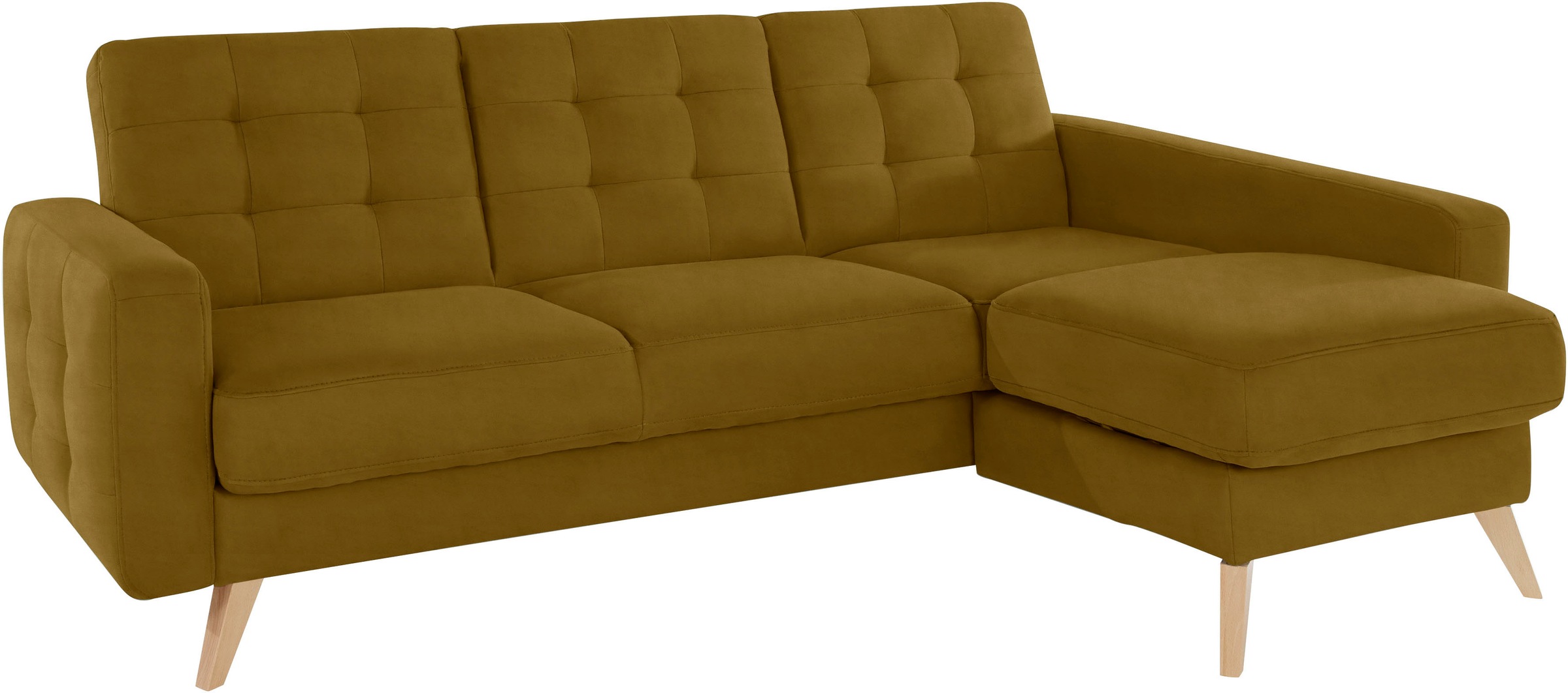 exxpo - sofa fashion Ecksofa »Nappa, kompakt und komfortabel, bequem, zeitl günstig online kaufen