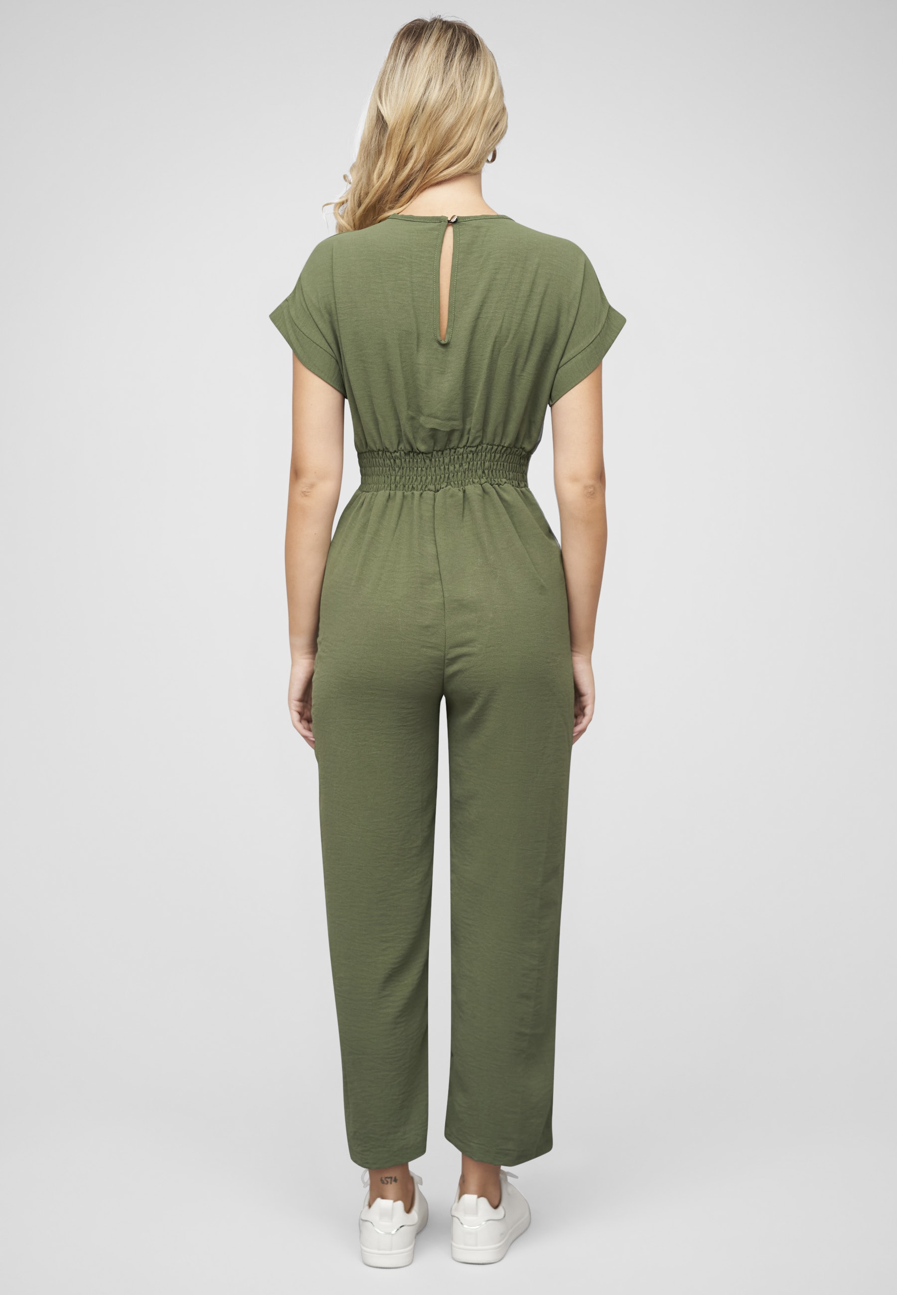 CLOUD 5IVE Jumpsuit »CLOUD 5IVE Jumpsuit in Wickeloptik mit 2-Pockets« 1 Stk.