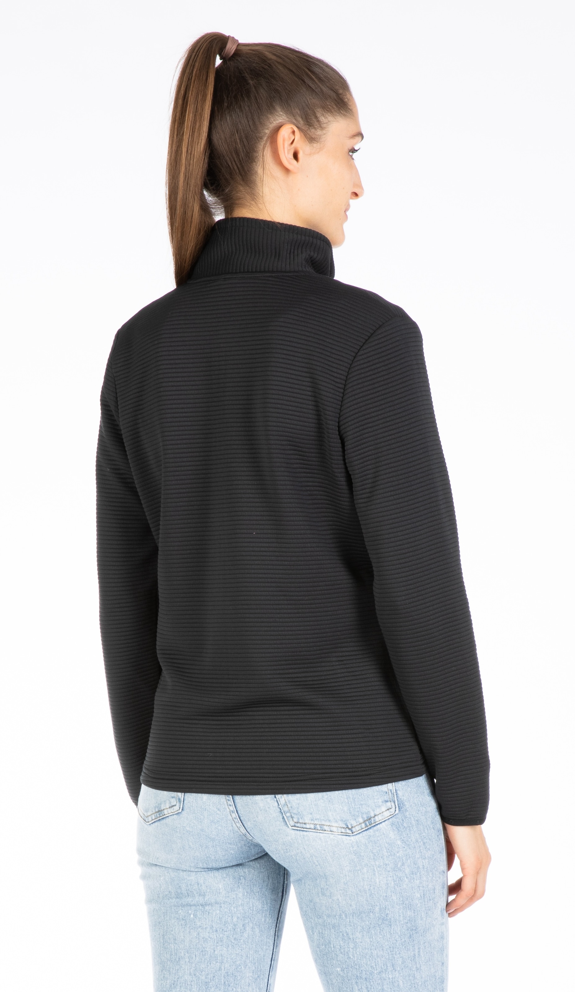 LPO Strickfleecejacke »XARA WMN« mit Stehkragen