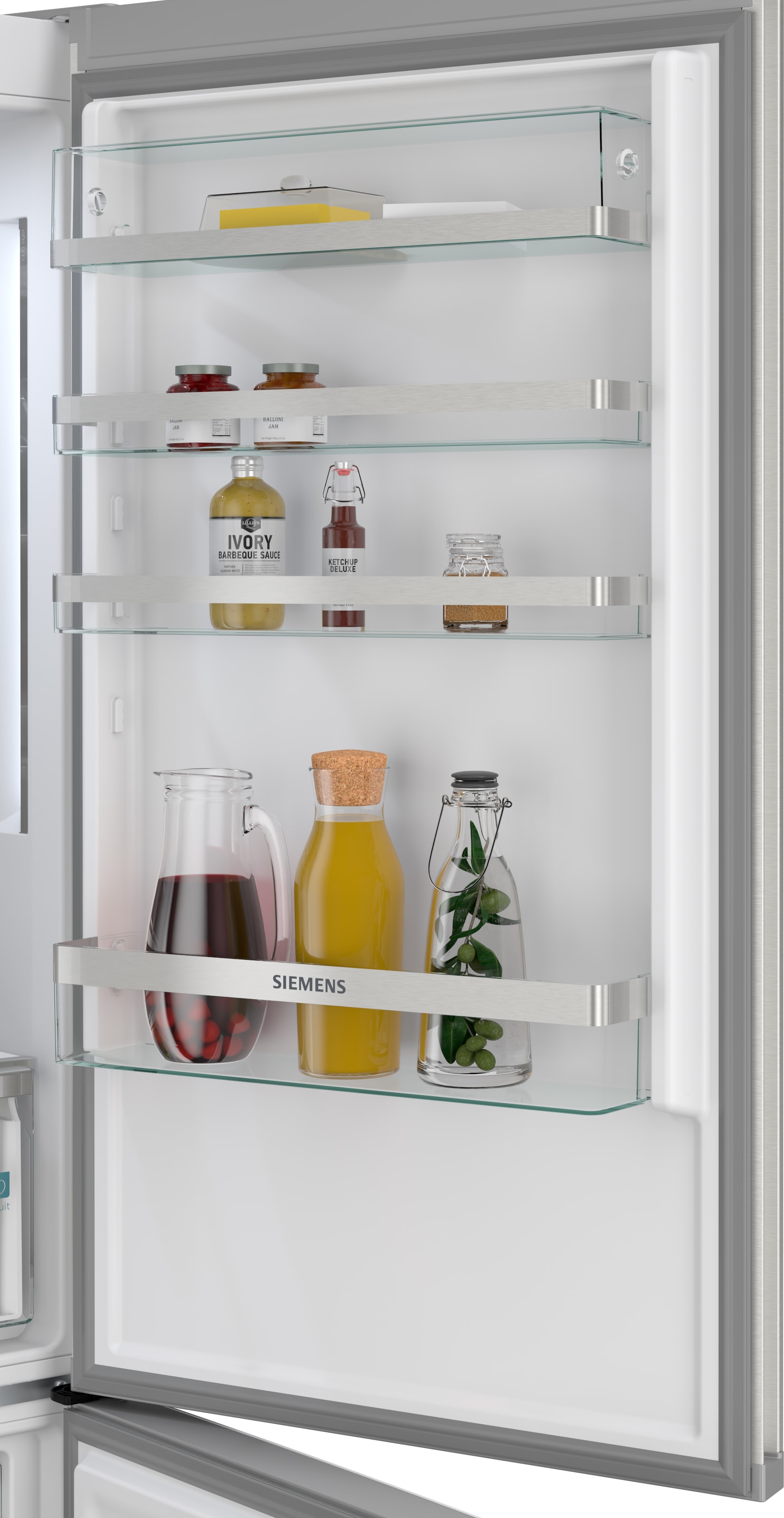 SIEMENS Kühl-/Gefrierkombination iQ500 »KG49NAIBG« 203 cm hoch 70 cm breit hyperFresh System für frisches Obst und Gemüse sowie Total noFrost