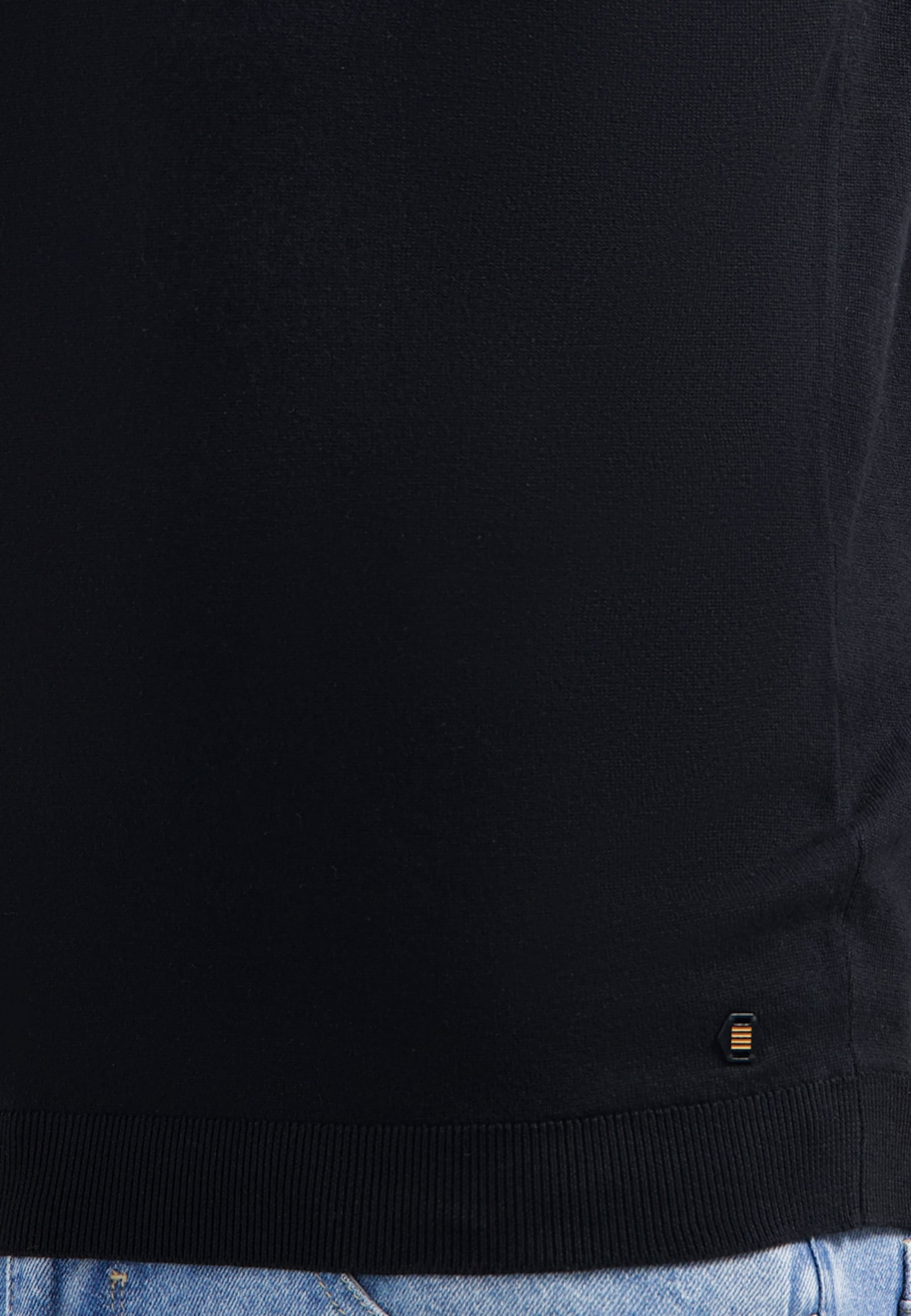 NO EXCESS T-Shirt »No Excess Gestricktes Poloshirt«
