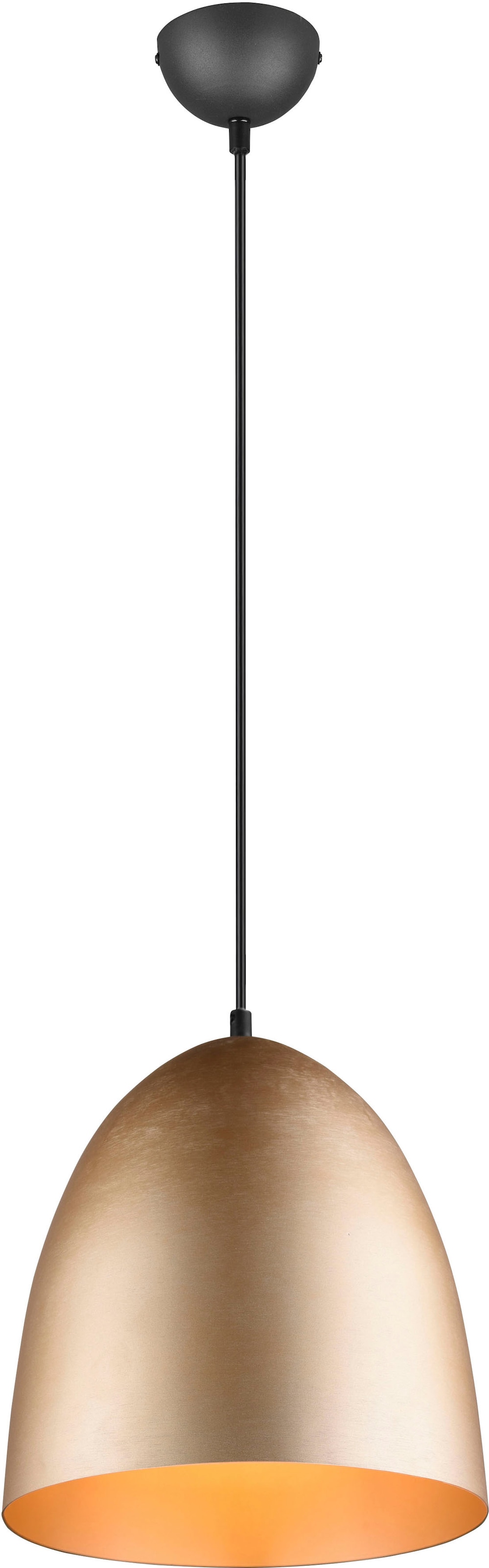 REALITY Leuchten Pendelleuchte »Tilda«, 1 flammig, Leuchtmittel E27 | ohne Leuchtmittel, elegante Hängelampe, max 150cm höhenverstellbar, exkl 1xE27 max 40W