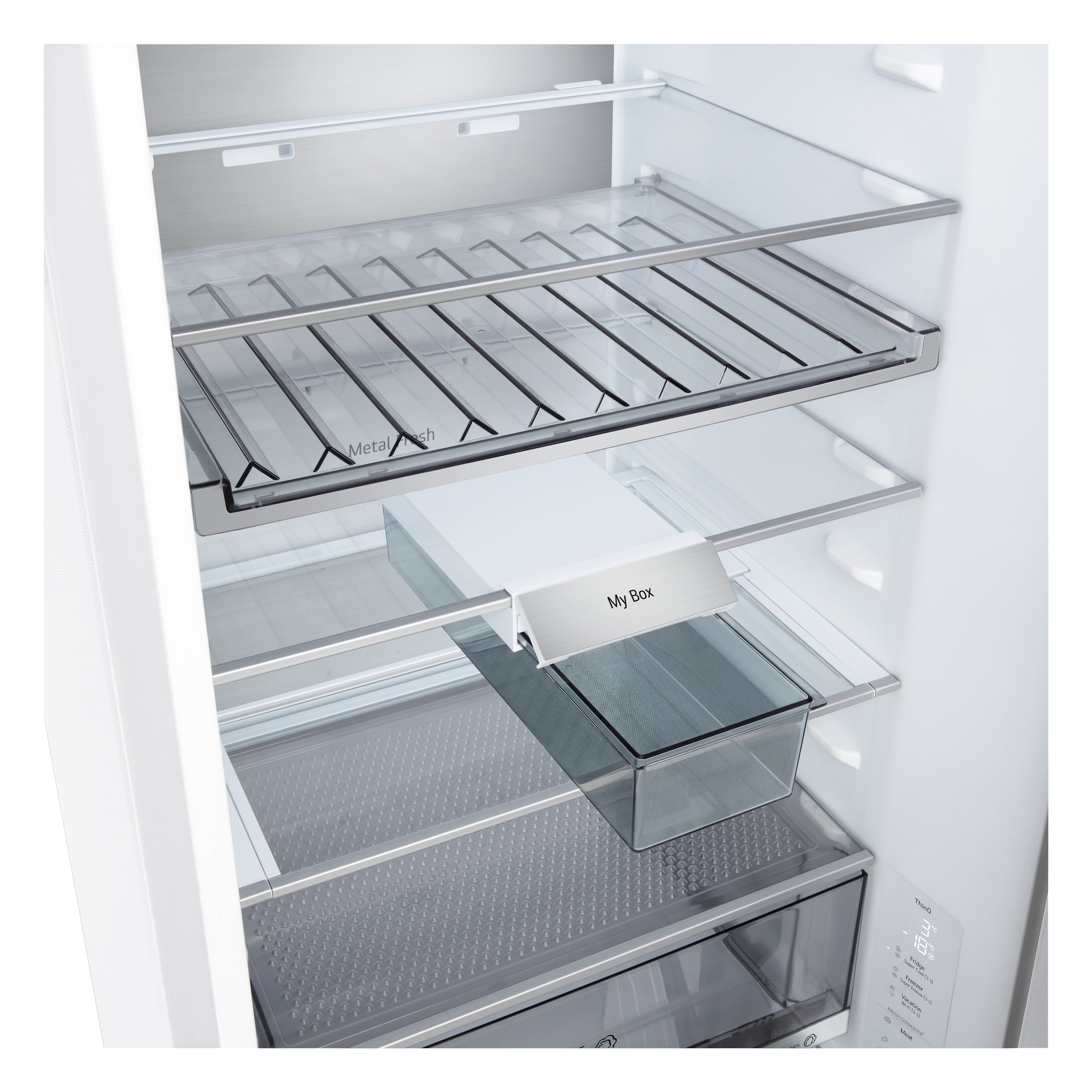 LG Kühl-/Gefrierkombination »GBBS726ASW« 203 cm hoch 59,5 cm breit 0 Grad Zone und Total NoFrost