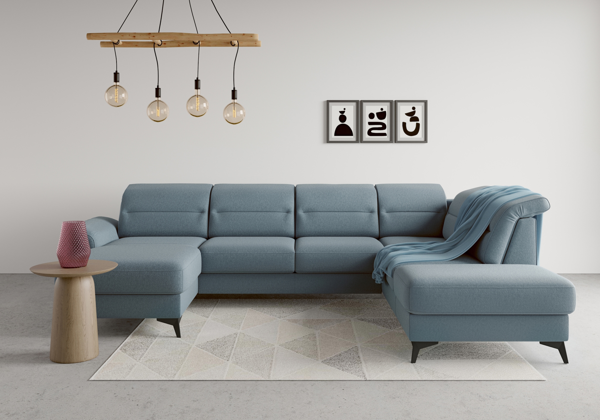 sit&more Wohnlandschaft »Sinatra U-Form« optional mit Kopfteilverstellung u günstig online kaufen