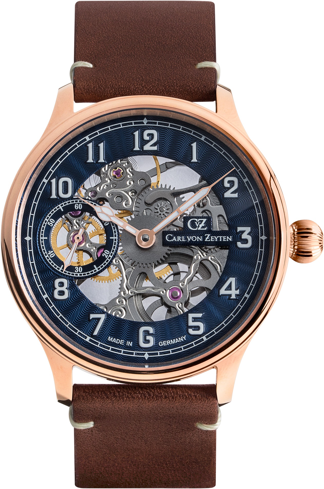 Carl von Zeyten Automatikuhr »Lahr«, Armbanduhr, Mechanische Uhr, Herrenuhr, Made in Germany