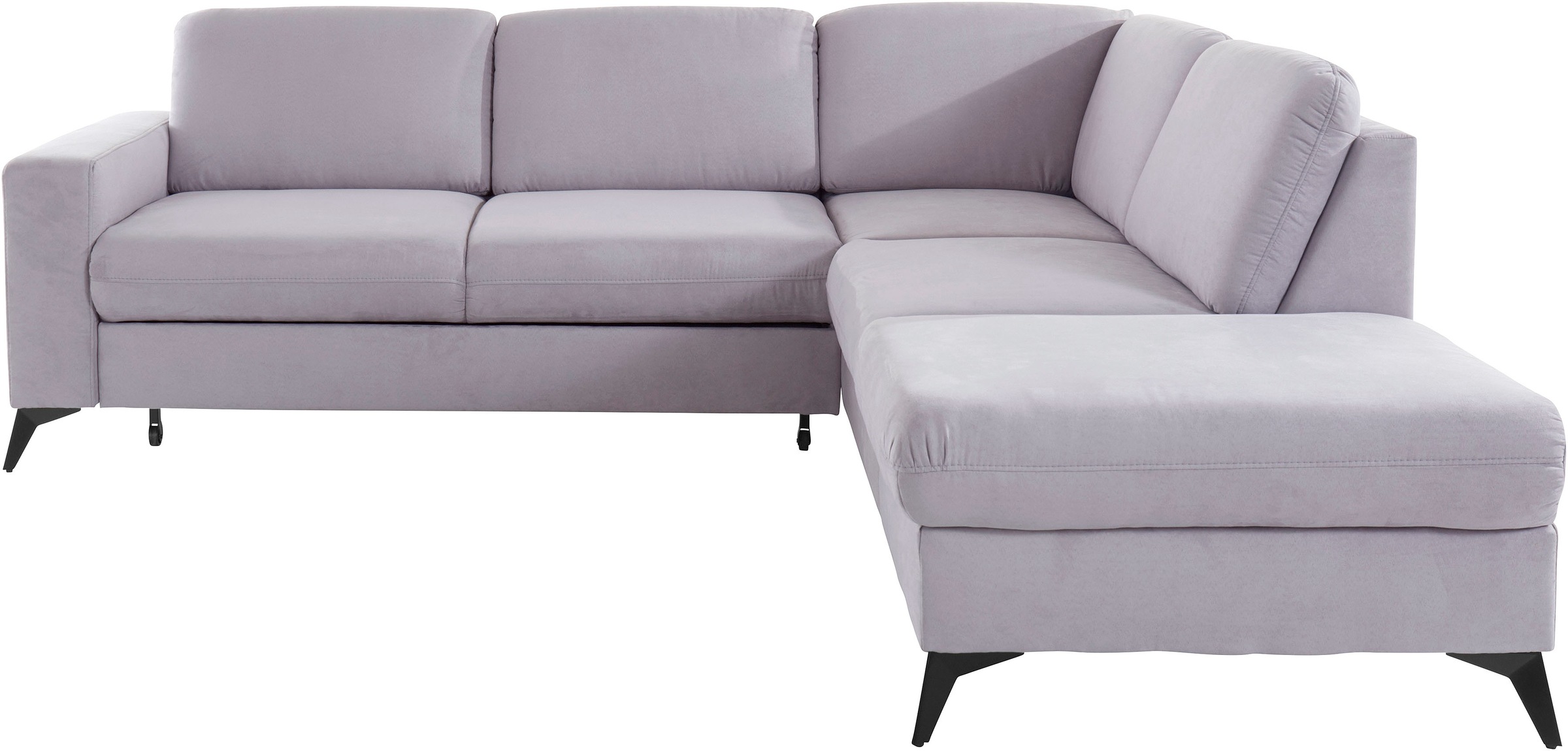 Home affaire Ecksofa »Lolland L-Form« Wahlweise mit Bettfunktion und Staura günstig online kaufen