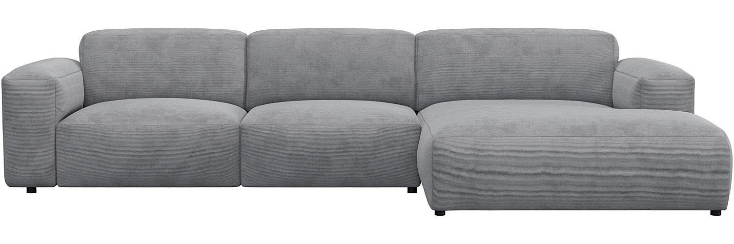 FLEXLUX Ecksofa »Lucera bequem und komfortabel durch hochwertigen Sitzaufba günstig online kaufen