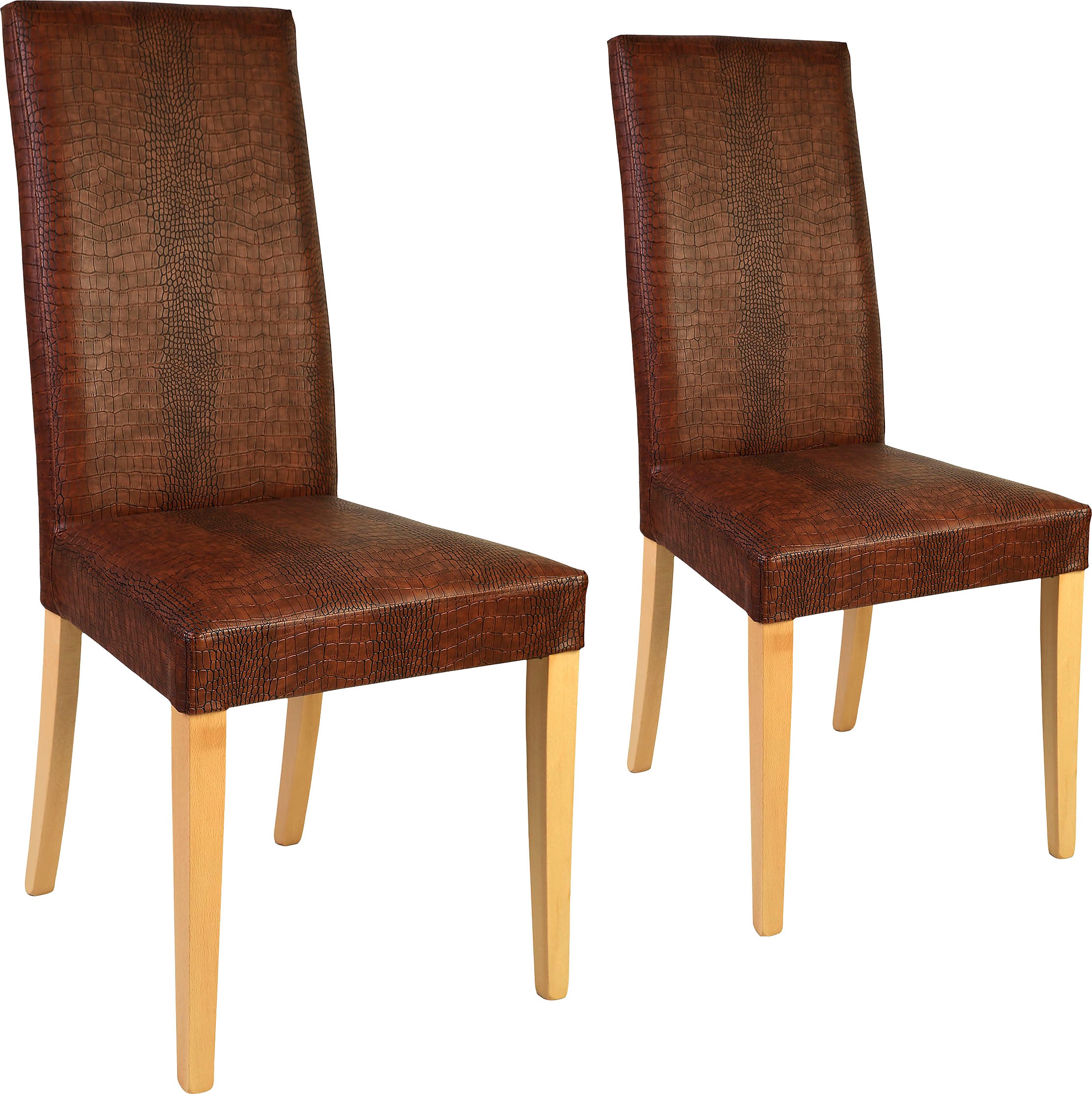 Home affaire Polsterstuhl »Java«, (Set), 2 St., Kunstleder, Kunstlederbezug günstig online kaufen