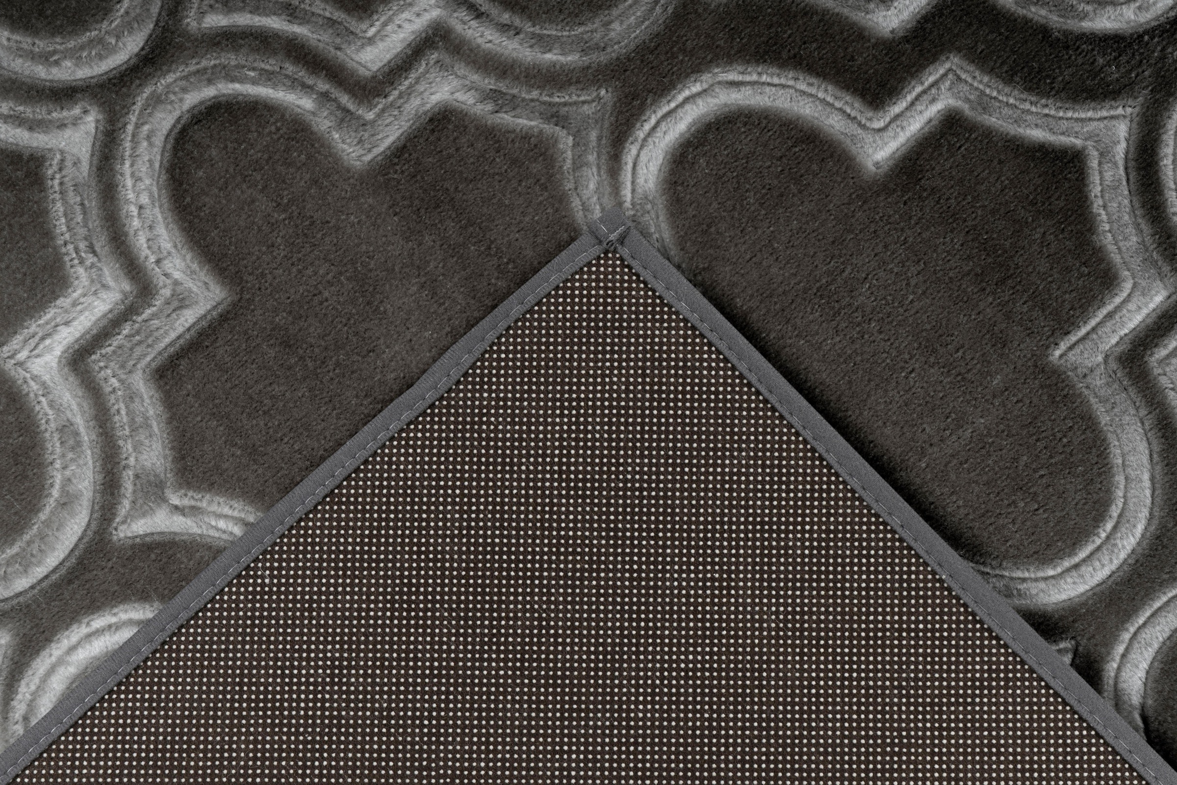 calo-deluxe Teppich »Latemar 200«, rechteckig, 7 mm Höhe, Hoch- Tief Struktur, Wohnzimmer