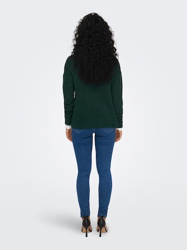 ONLY V-Ausschnitt-Pullover »ONLCAMILLA V-NECK L/S PULLOVER KNT NOOS«