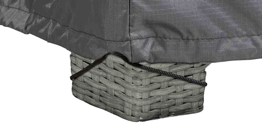 Aerocovers Gartenmöbel-Schutzhülle »Loungehülle 255x255x100xH70«, Loungehülle 255x255x100xH70 cm