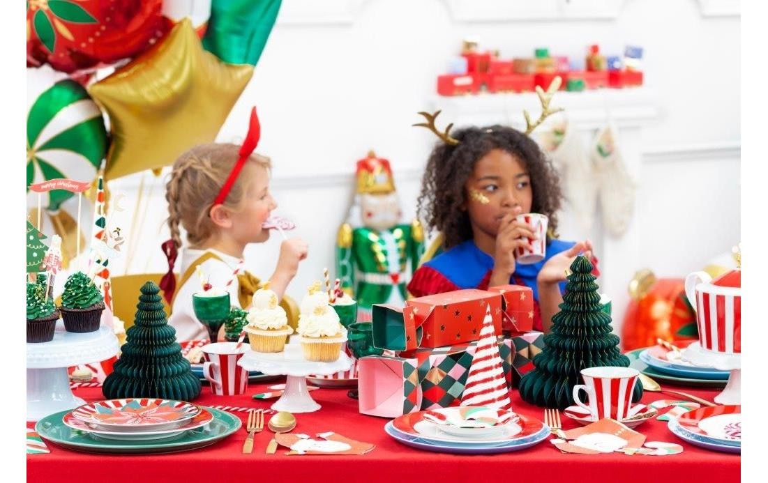 partydeco Papierserviette »Weihnachtsmann«