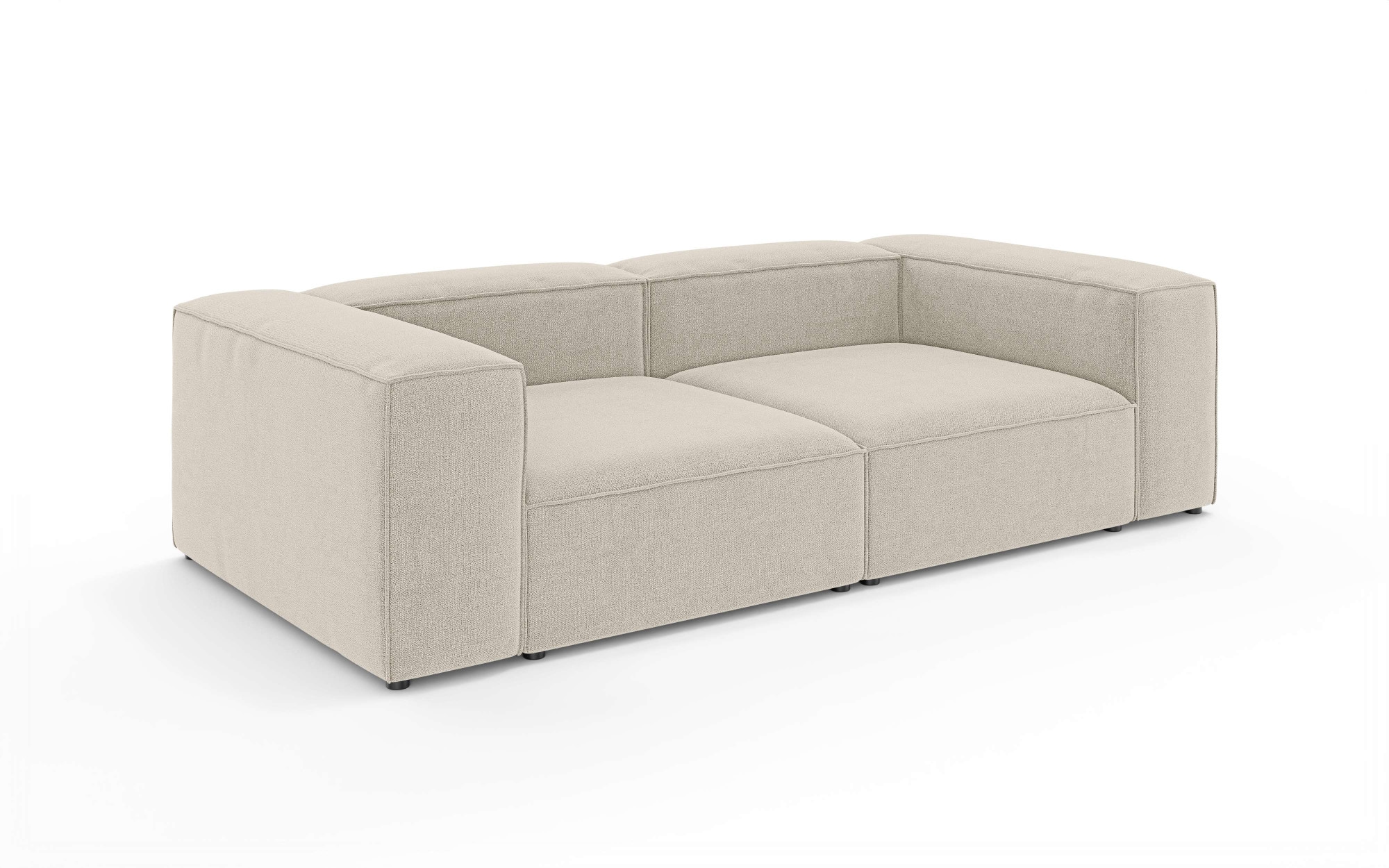 INOSIGN Big-Sofa »XL HAILY Modularsofa extra tief, Maße B/T/H: 260/130/72 cm«, als Modul oder separat verwendbar, für individuelle Zusammenstellung