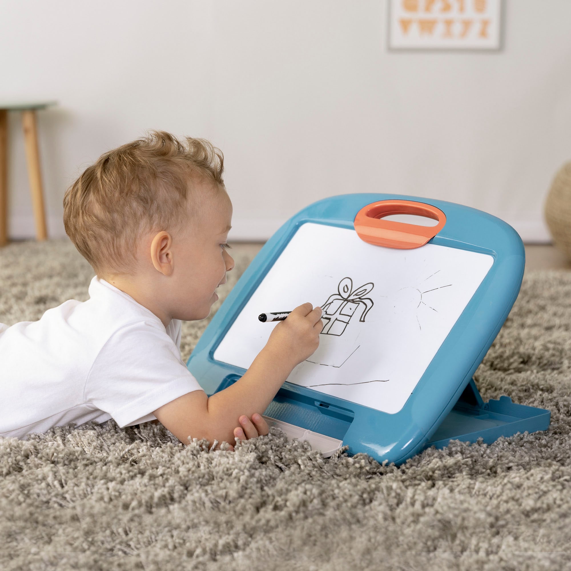 Smoby Tafel »Tisch-Maltafel«, mit abwischbarer Schreibfläche; Made in Europe