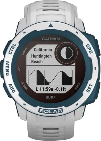 9. Bild von Garmin Smartwatch »Instinct Solar – Surf Edition«, (2,3 cm / 0,9 Zoll), 0,02 GB,)