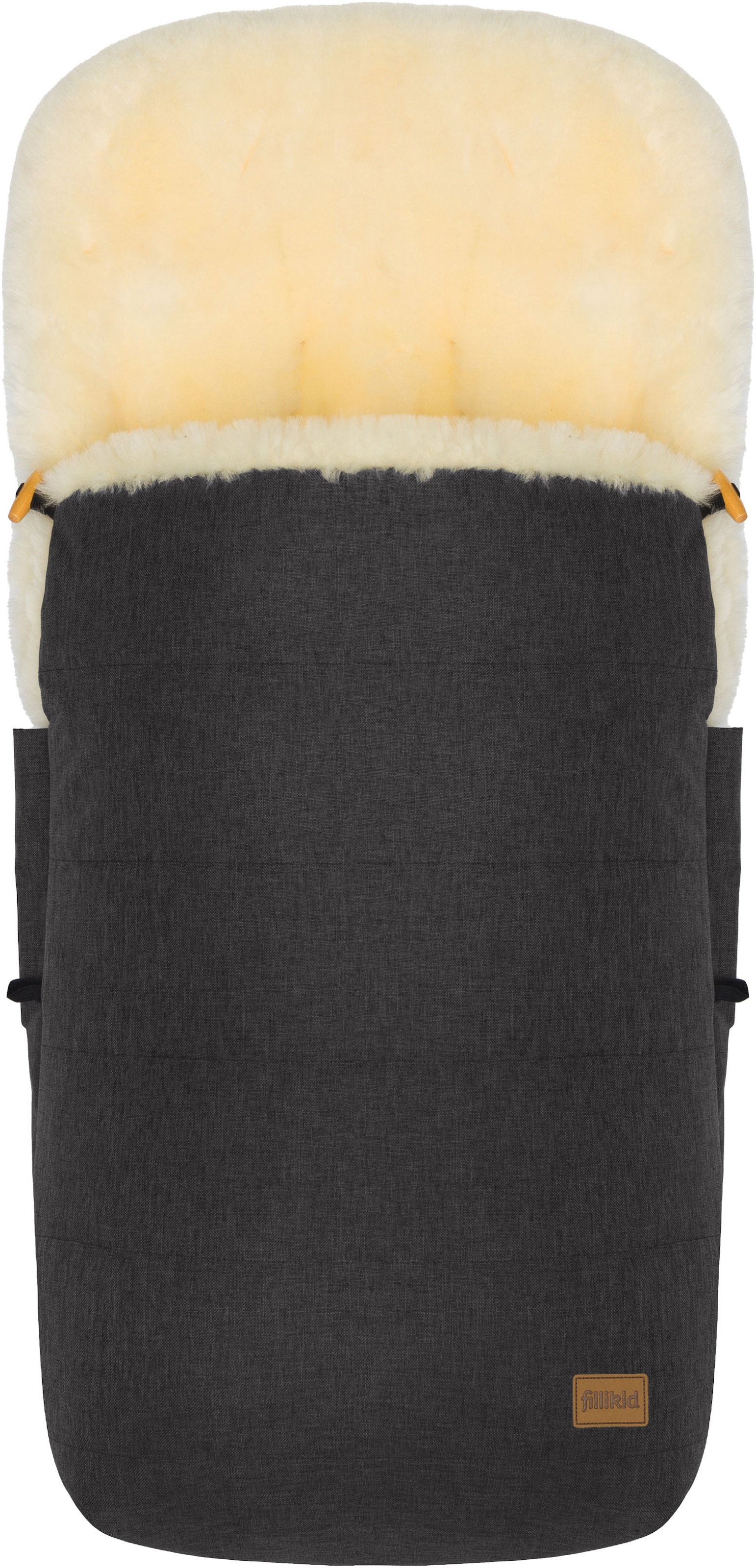 Fillikid Fußsack »Bernina Style mit Lammfell, Winterfußsack«