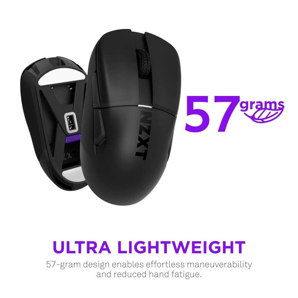 NZXT Gaming-Maus »Lift Elite Wireless«, Funk-kabelgebunden