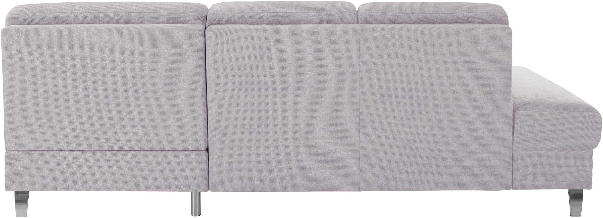 sit&more Ecksofa »Clio L-Form«, wahlweise mit Bettfunktion oder Vorziehsitz und Bettkasten, Federkern