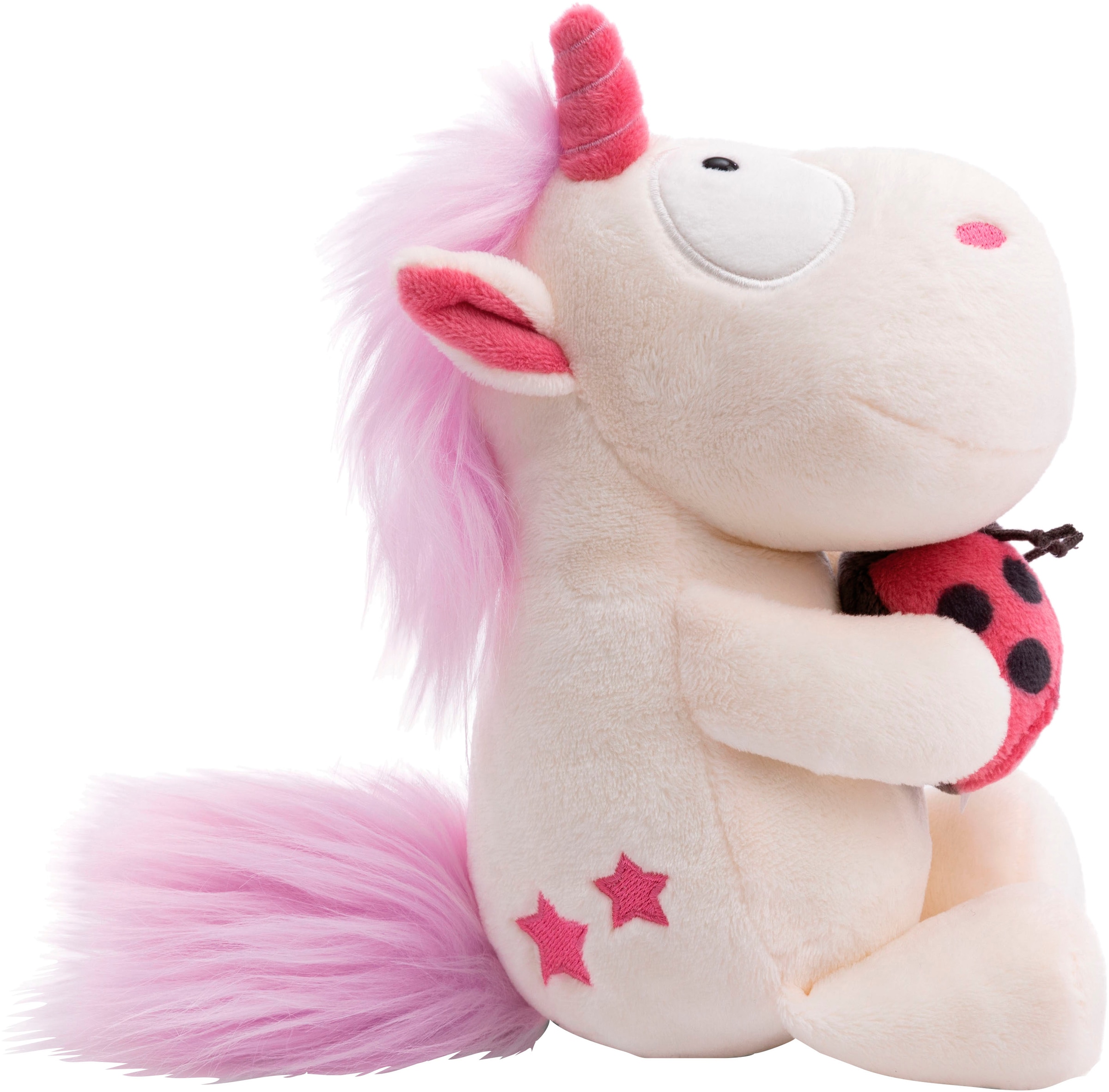 Nici Kuscheltier »Theodor & Friends, Einhorn Theodor mit Marienkäfer, 25 cm«