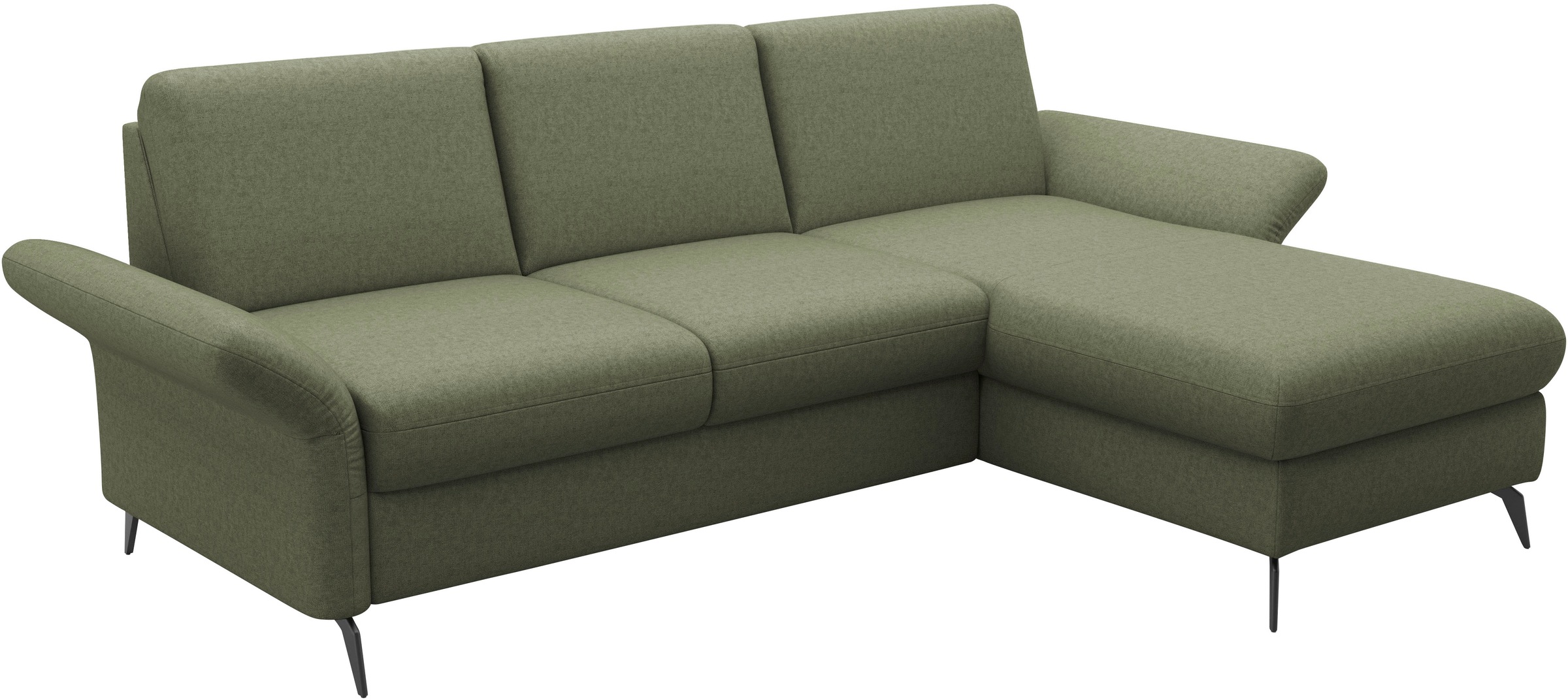 Home affaire Ecksofa »Rochelle«, optional: Armteilverstellung, klappbar, Bettkasen
