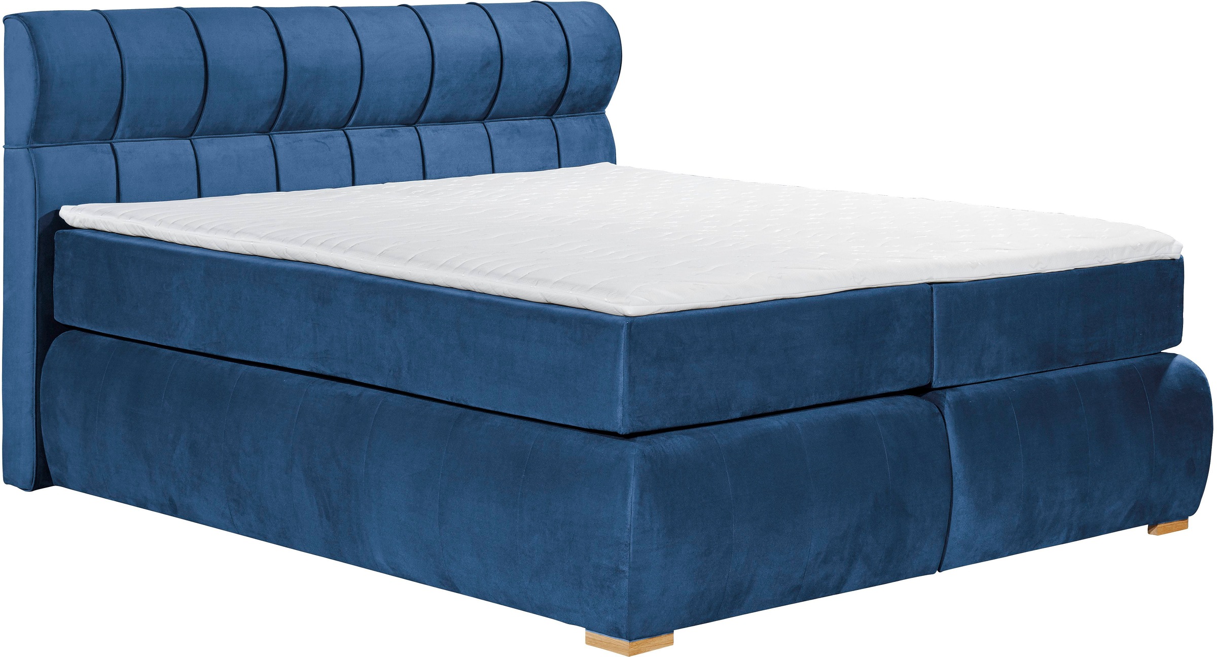 PLACES OF STYLE Boxspringbett »Felicia« in H4, inkl. Topper und Bettkasten günstig online kaufen